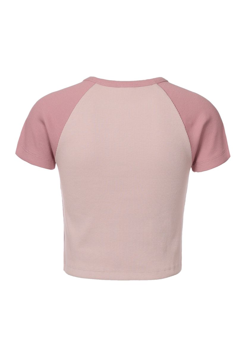 Girls 7-16 Sunshine Graphic Raglan Baby T-Shirt