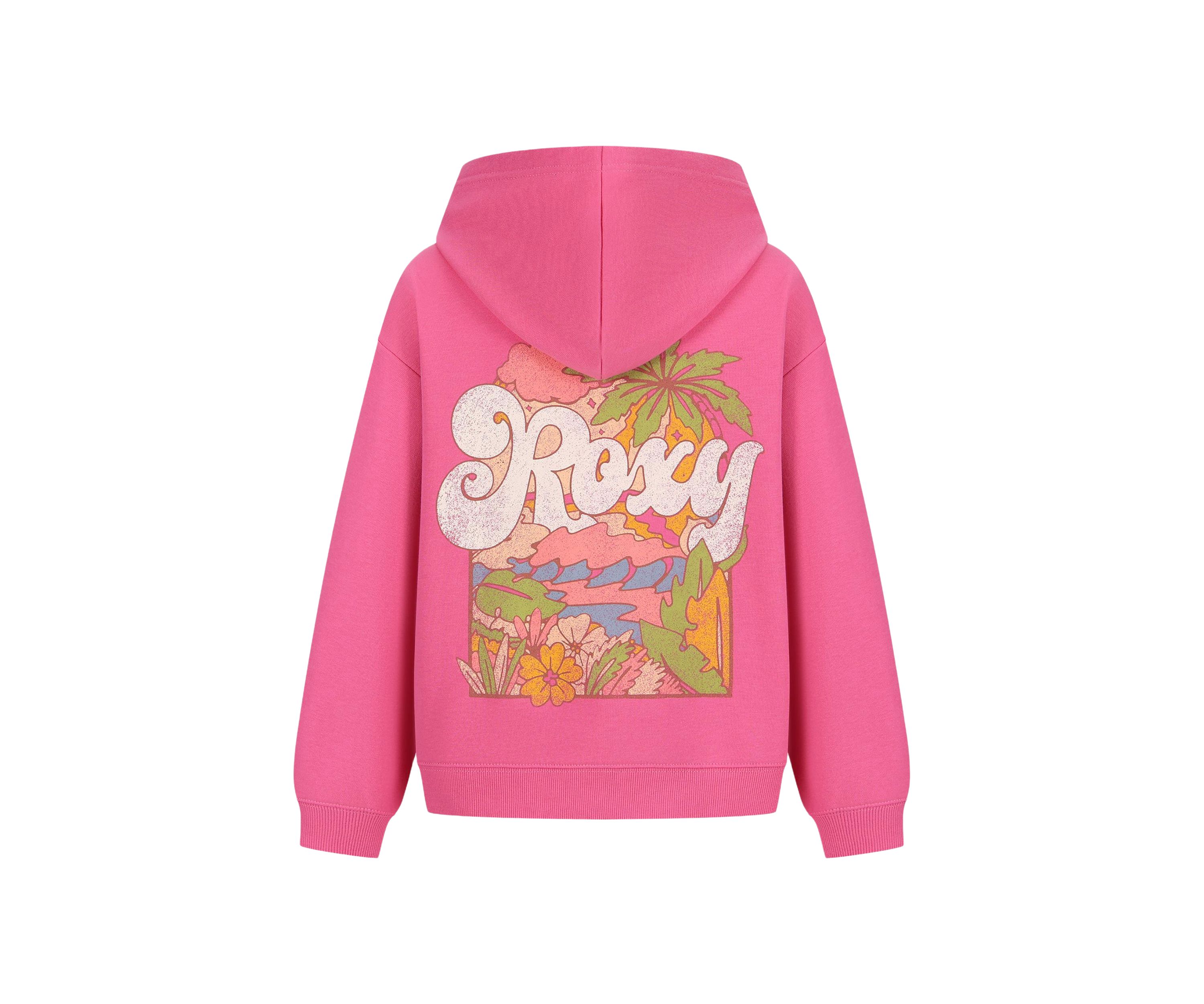 Girls 7-16 Palm Graphic Fleece Hoodie