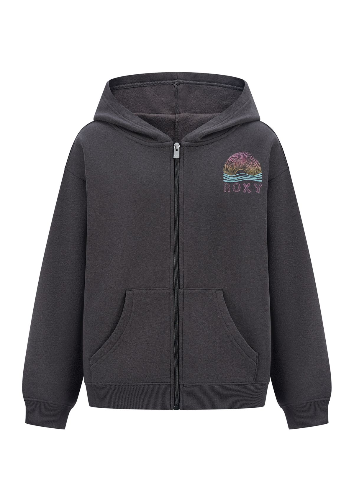 Girls 7-16 Sunset Fleece Full Zip Hoodie