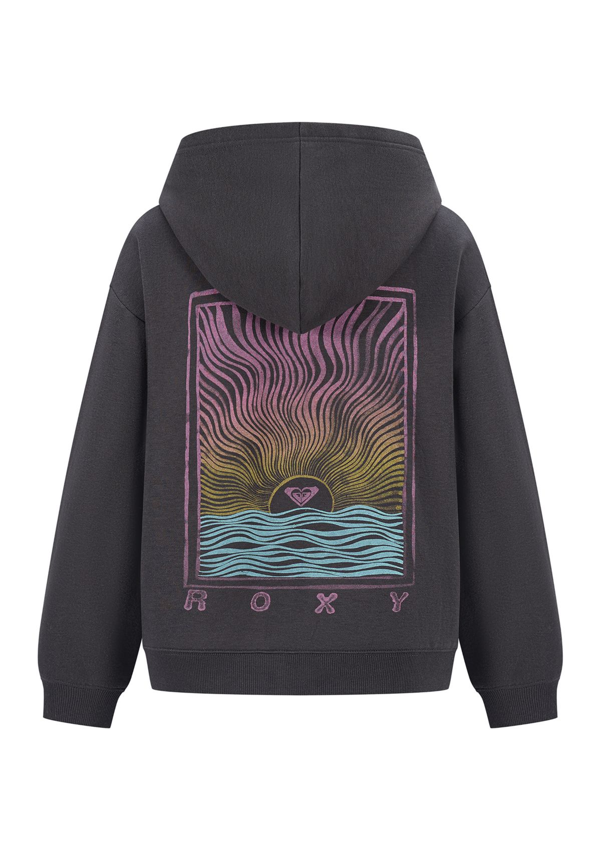 Girls 7-16 Sunset Fleece Full Zip Hoodie