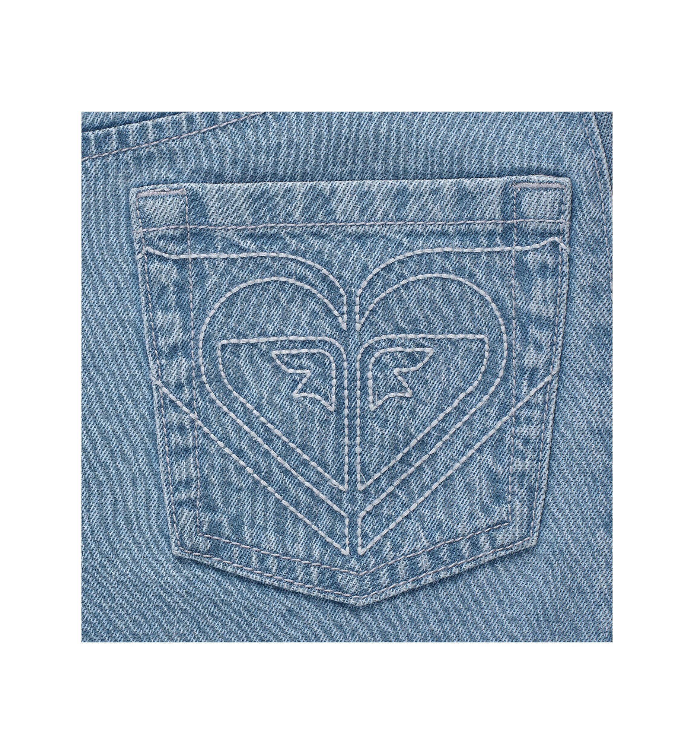 Girls 7-16 Wave Rider Wide Leg Jeans