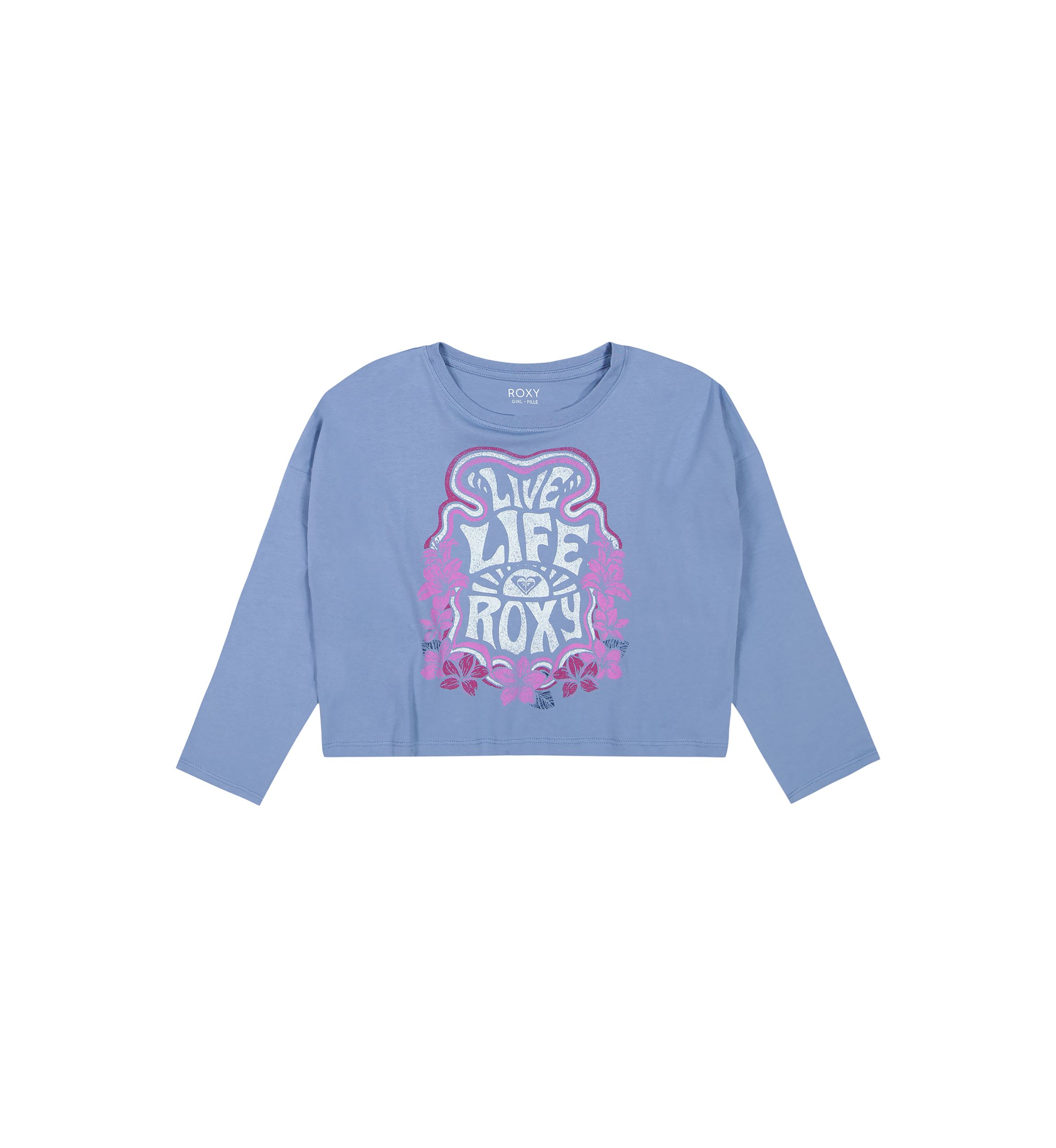 Girls 7-16 Live Life Long Sleeve T-Shirt 