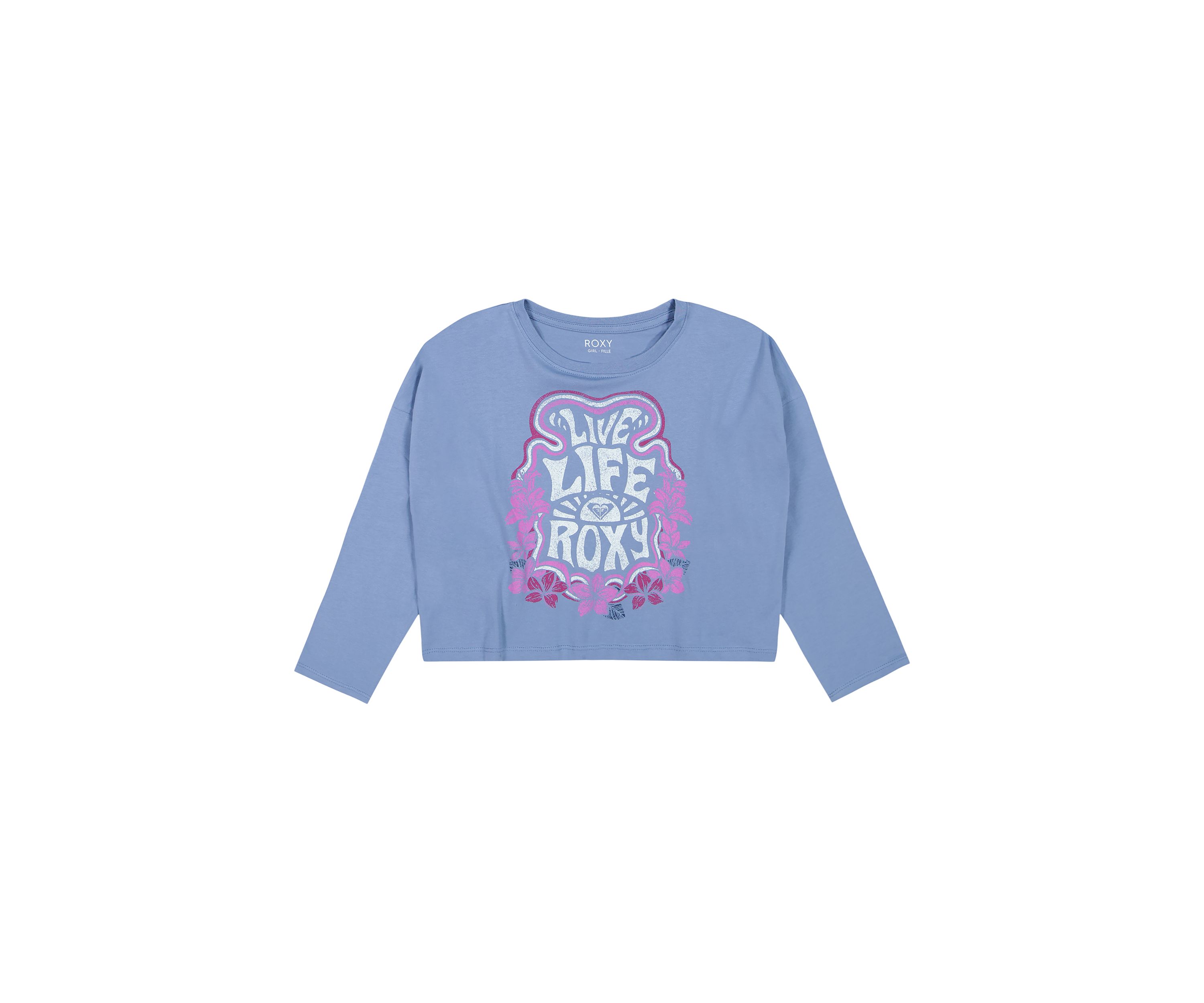 Girls 7-16 Live Life Long Sleeve T-Shirt 