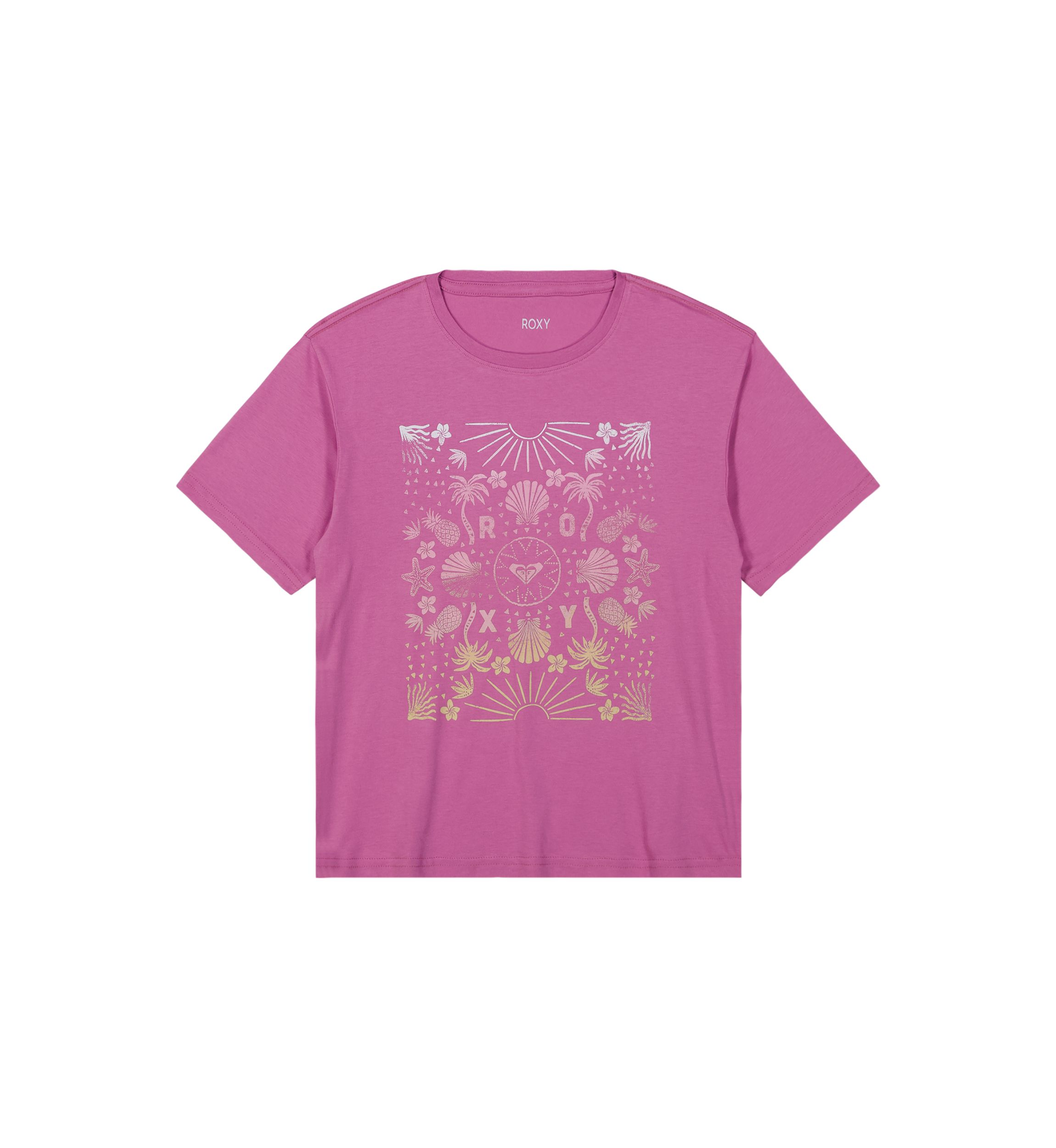 Girls 7-16 Sea Bandana Oversized Graphic T-Shirt 