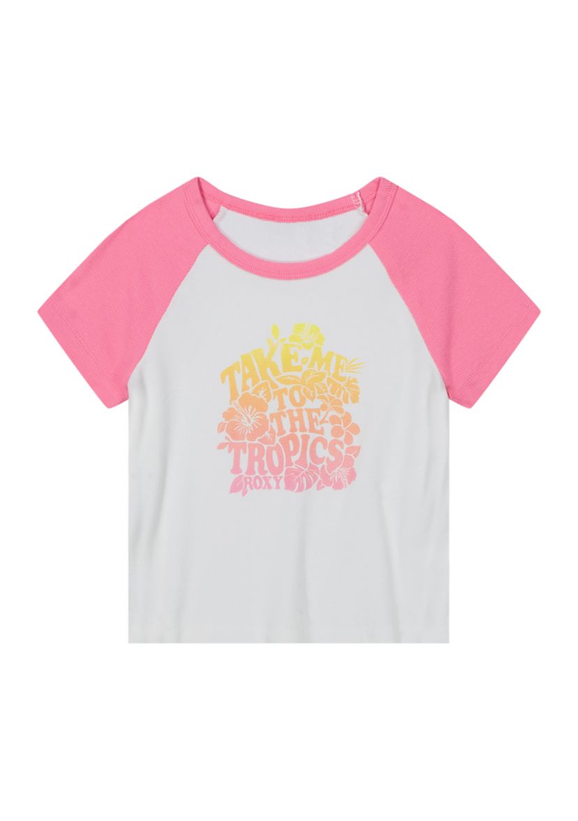 Girls 7-16 Graphic Raglan T-Shirt