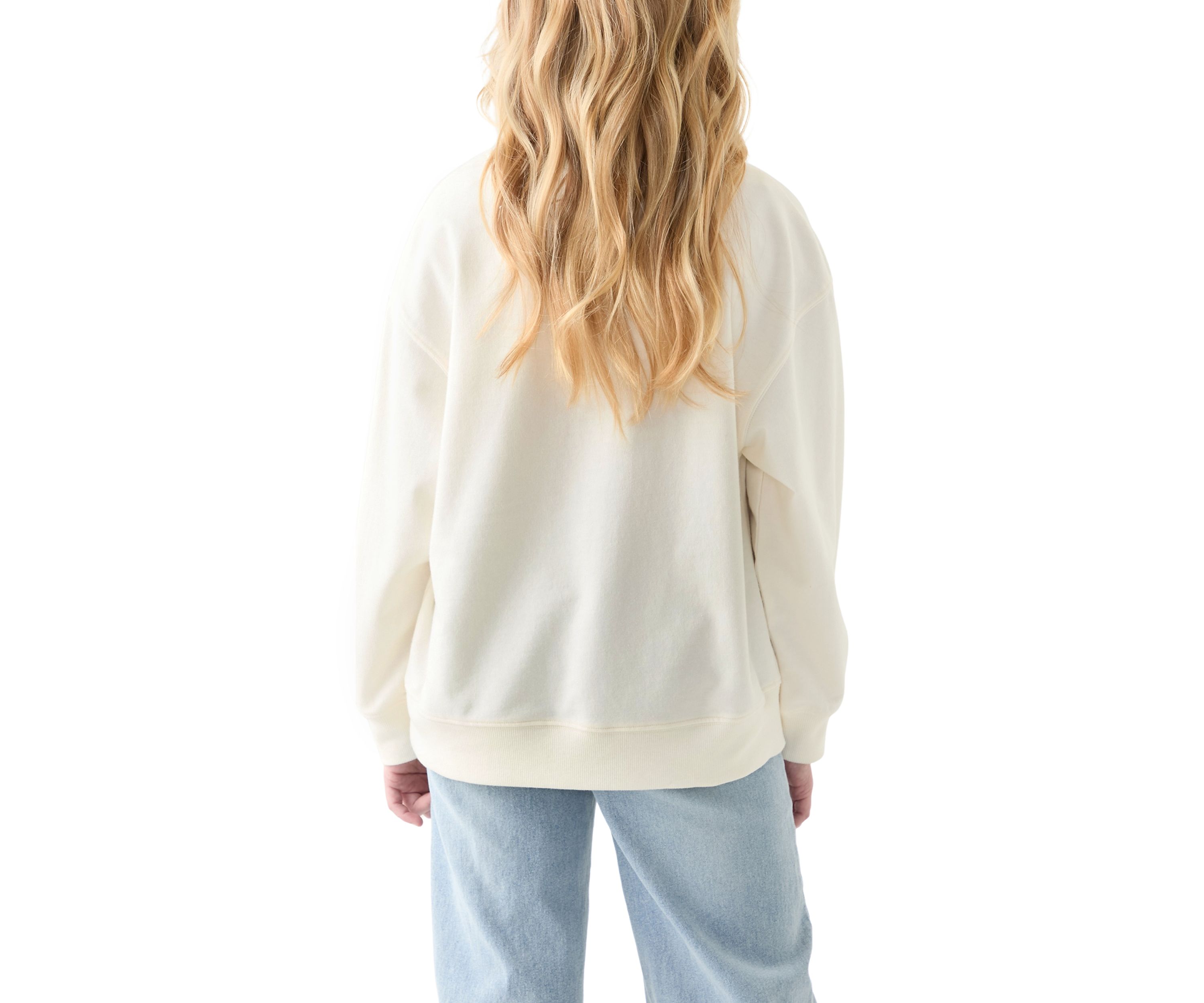 Girls 7-16 Sunny Salty Oversized Pullover