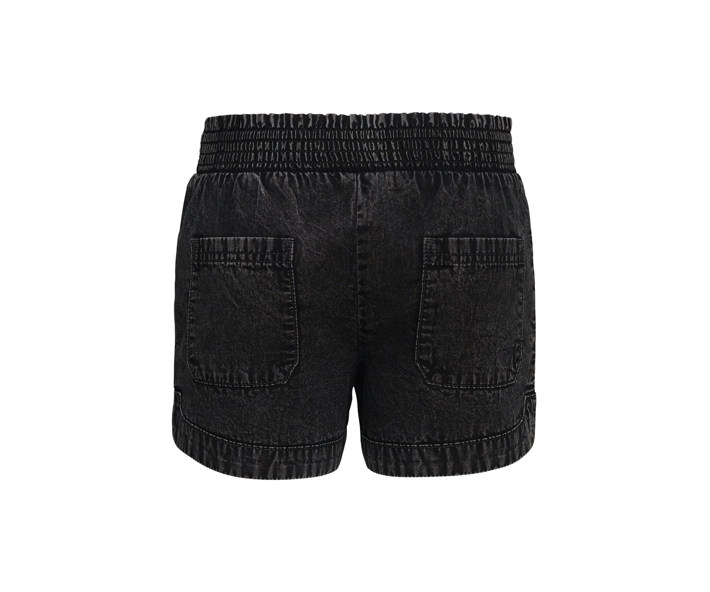 Girls 7-16 Black Wash Soleil Shorts
