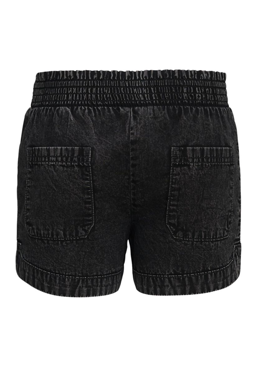 Girls 7-16 Black Wash Soleil Shorts