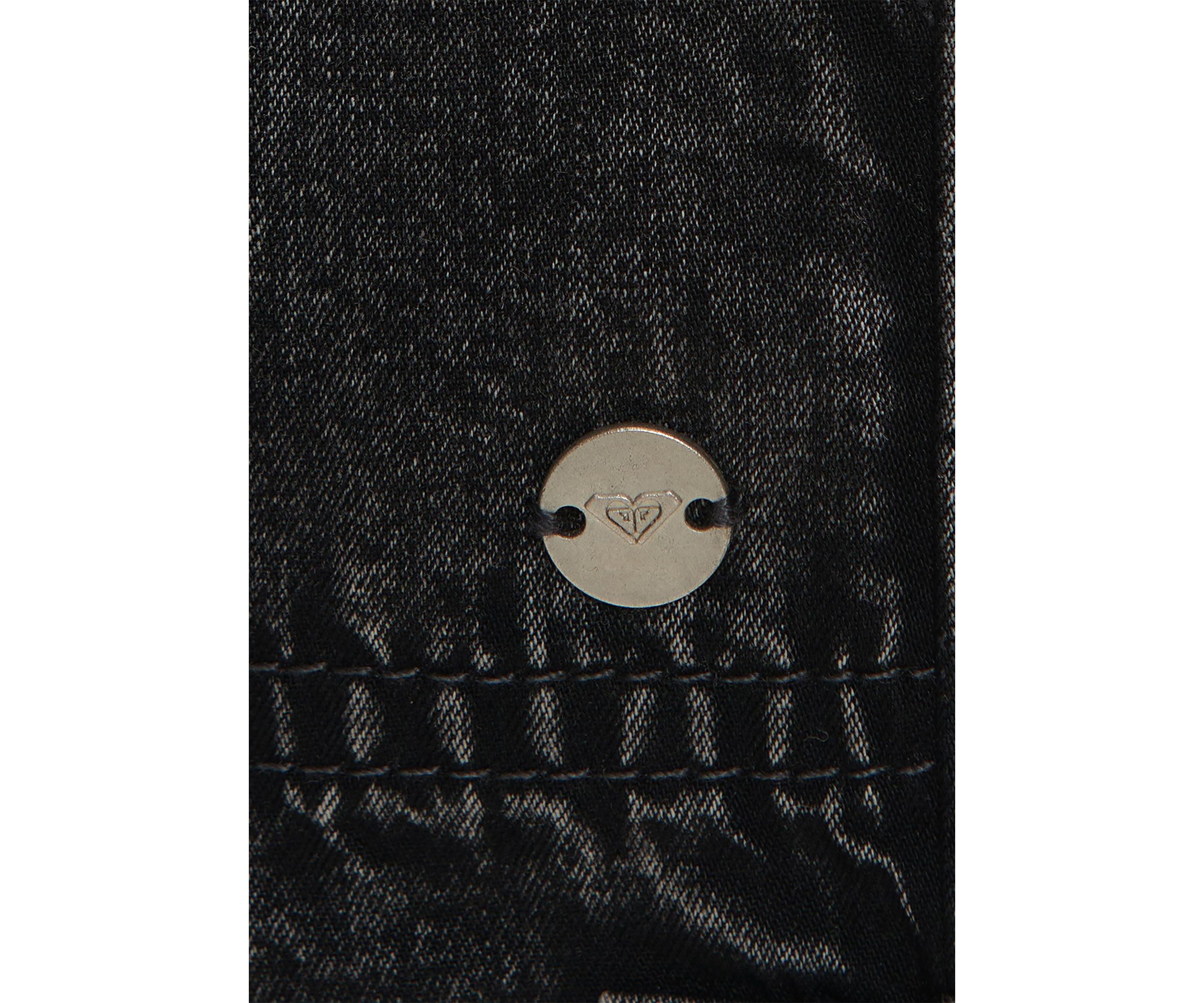 Girls 7-16 Black Wash Soleil Shorts