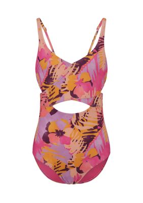 Roxy Girls 7-16 Beach Bliss One Piece Swimsuit, 10