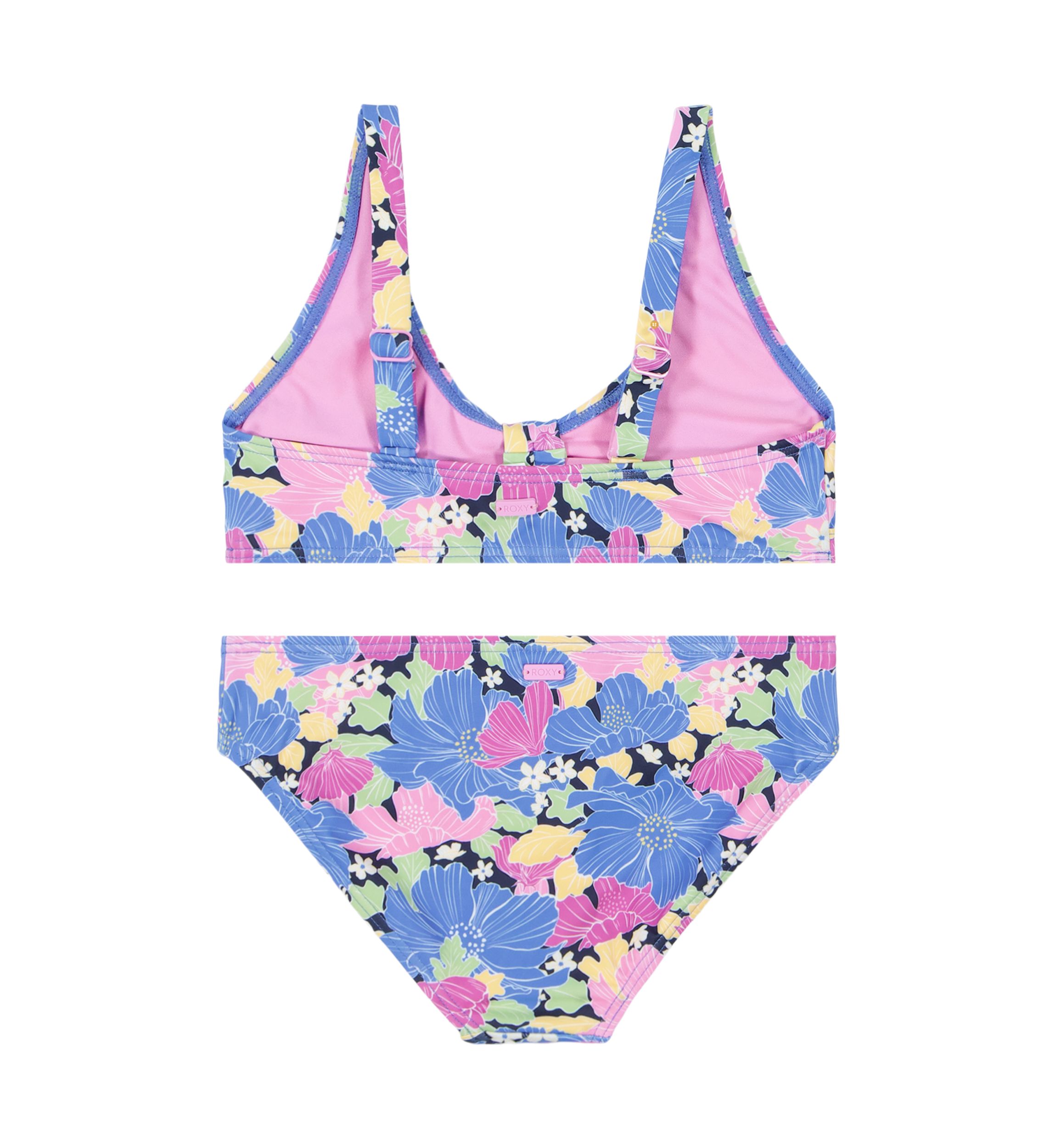 Girls 7-16 Floral Printed Bikini Swim Set
