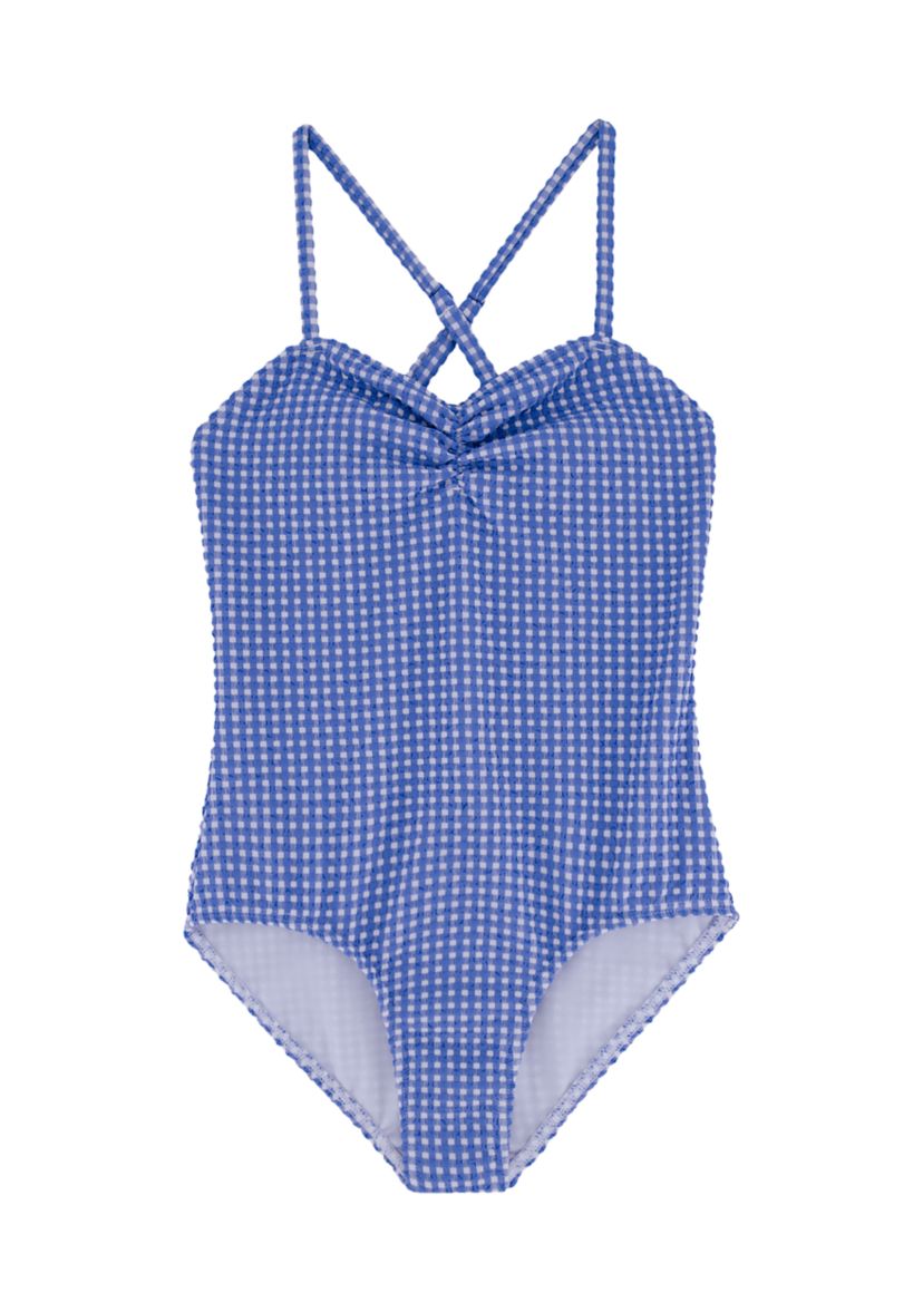 Girls 7-16 Check Me Out One Piece Swimsuit