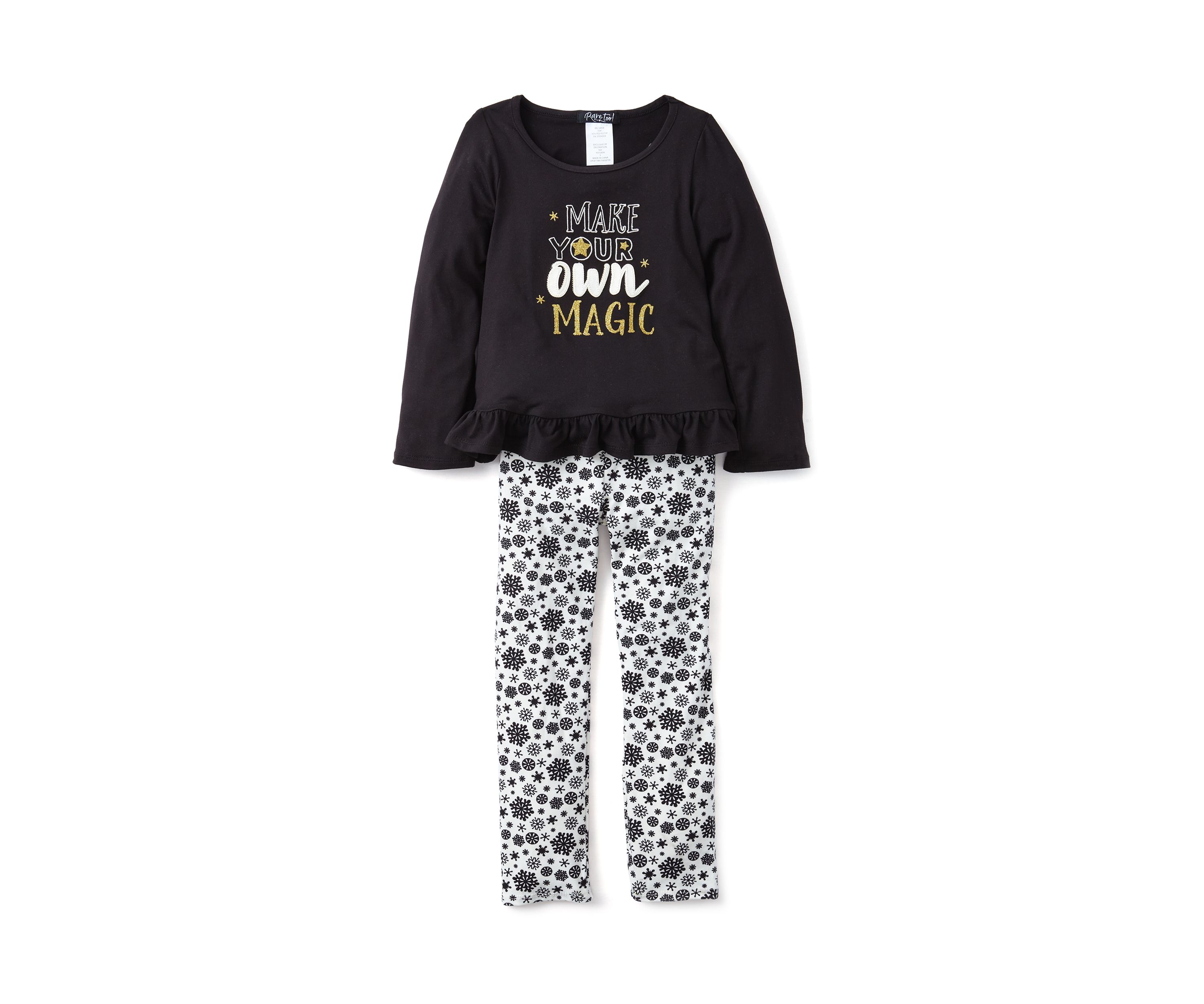 Girls 4-6x Your Own Magic Graphic Top and Printed Leggings