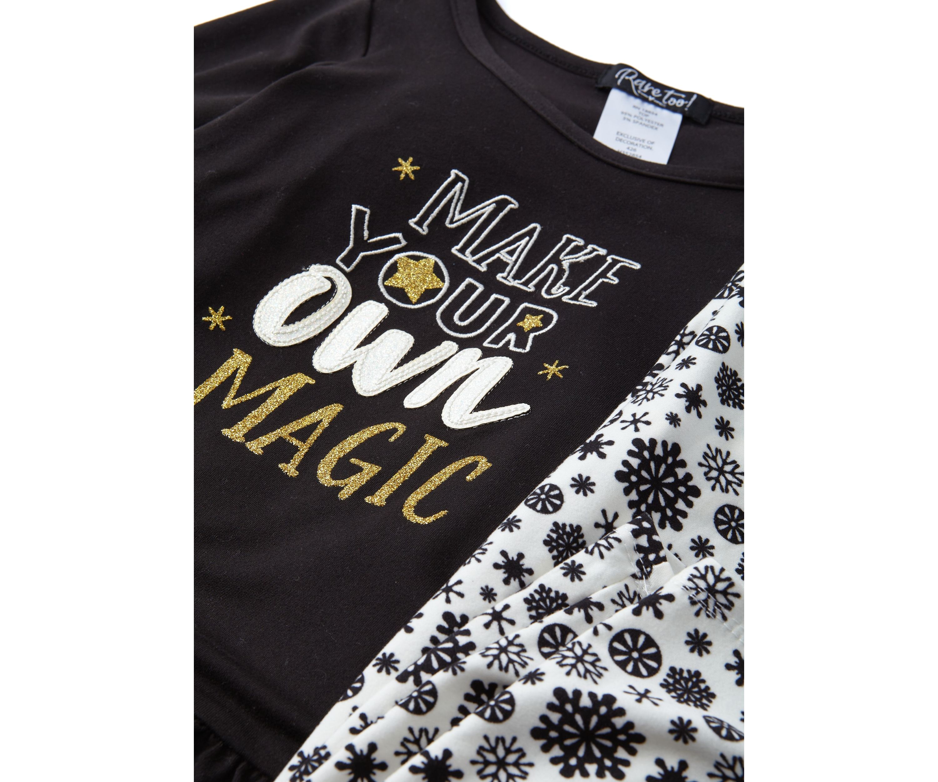 Girls 4-6x Your Own Magic Graphic Top and Printed Leggings
