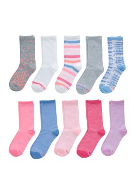 Hanes Kids Ultimate Crew Socks - 10 Pack