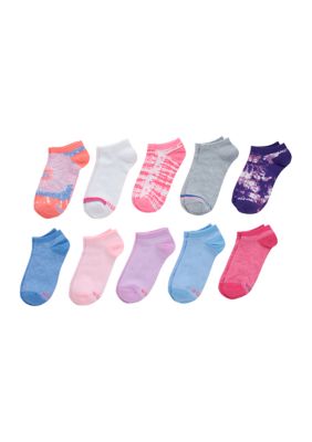 Hanes Kids Ultimate No Show Socks - 10 Pack, 6 - 7.5