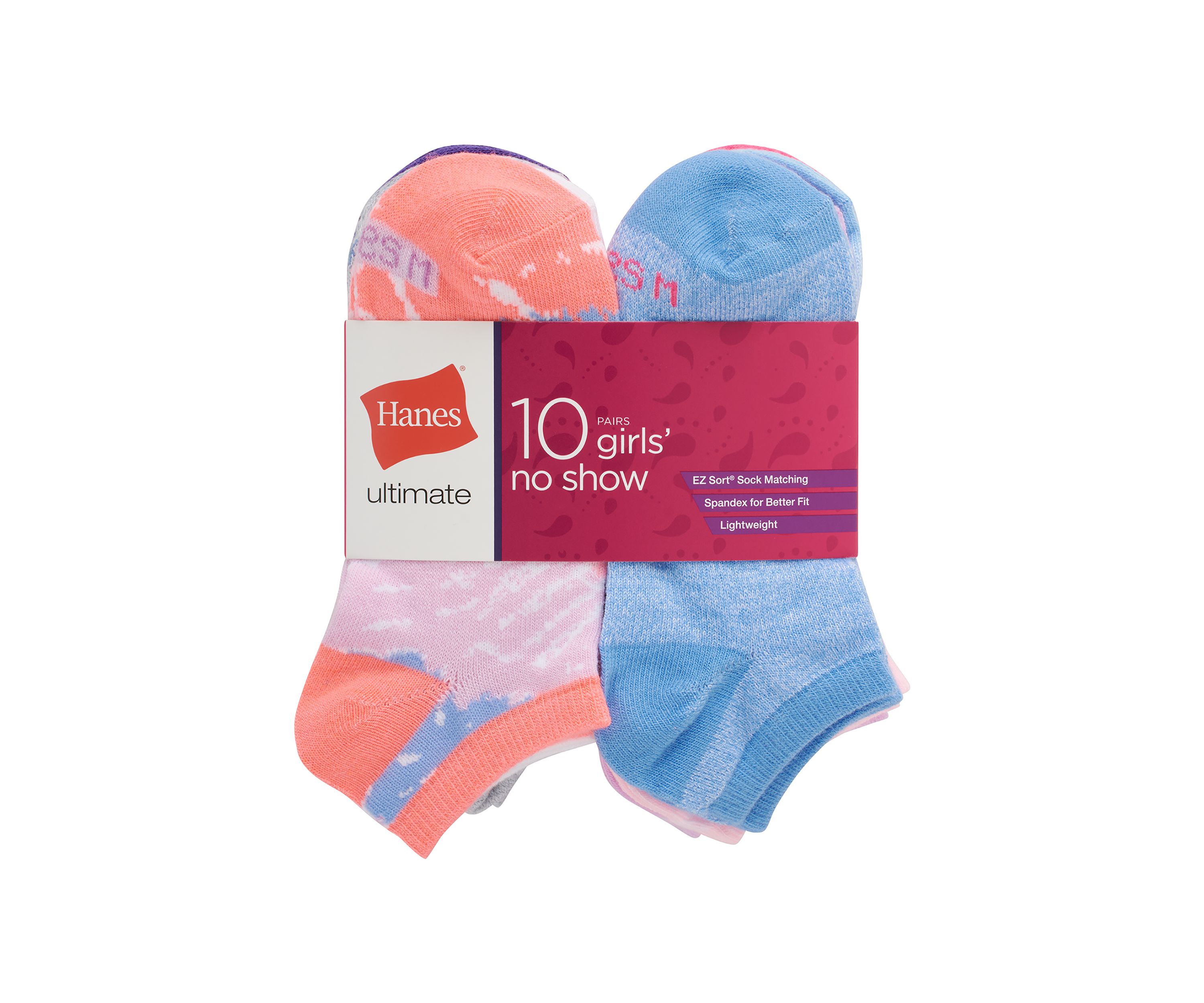 Ultimate No Show Socks - 10 Pack