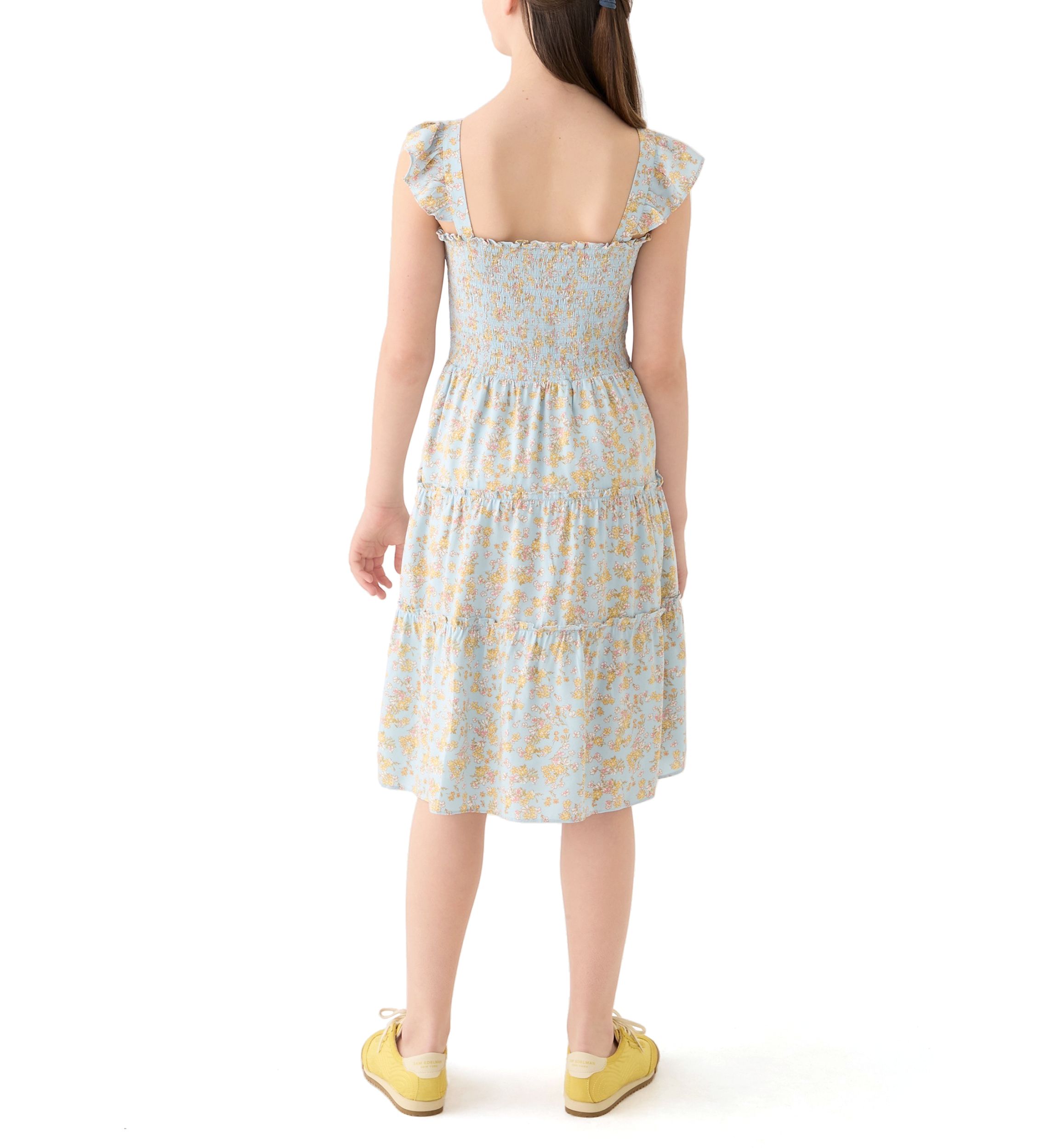 Girls 7-16 Printed Tiered Dress