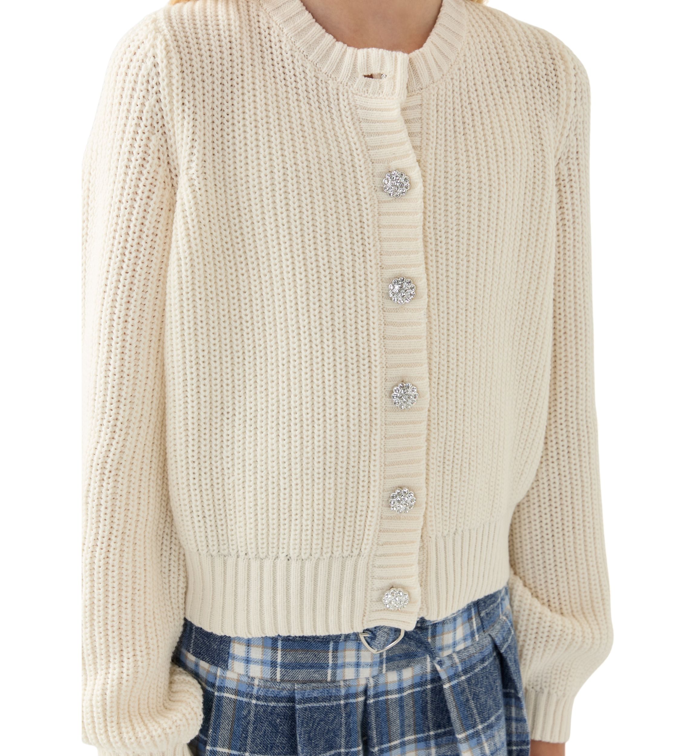 Girls 7-16 Long Sleeve Cardigan 