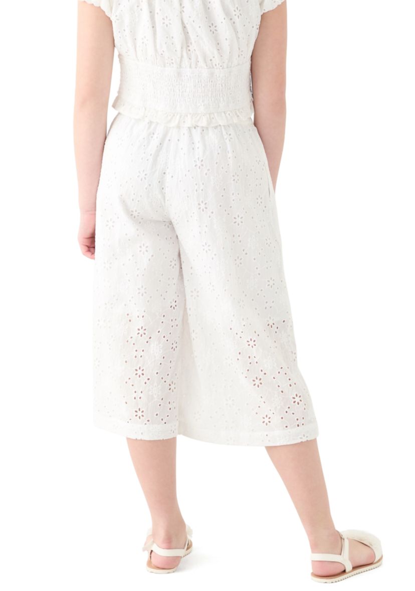 Girls 7-16 White Ponte Pants