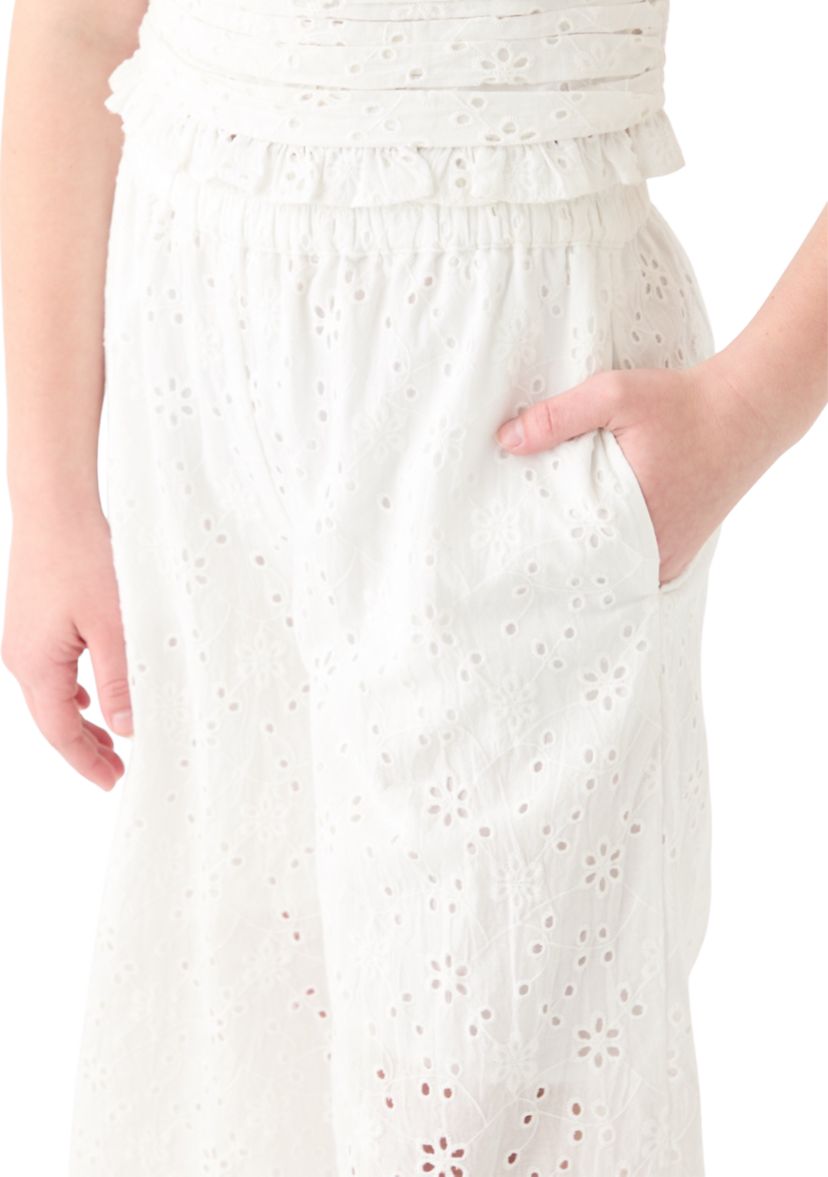Girls 7-16 White Ponte Pants