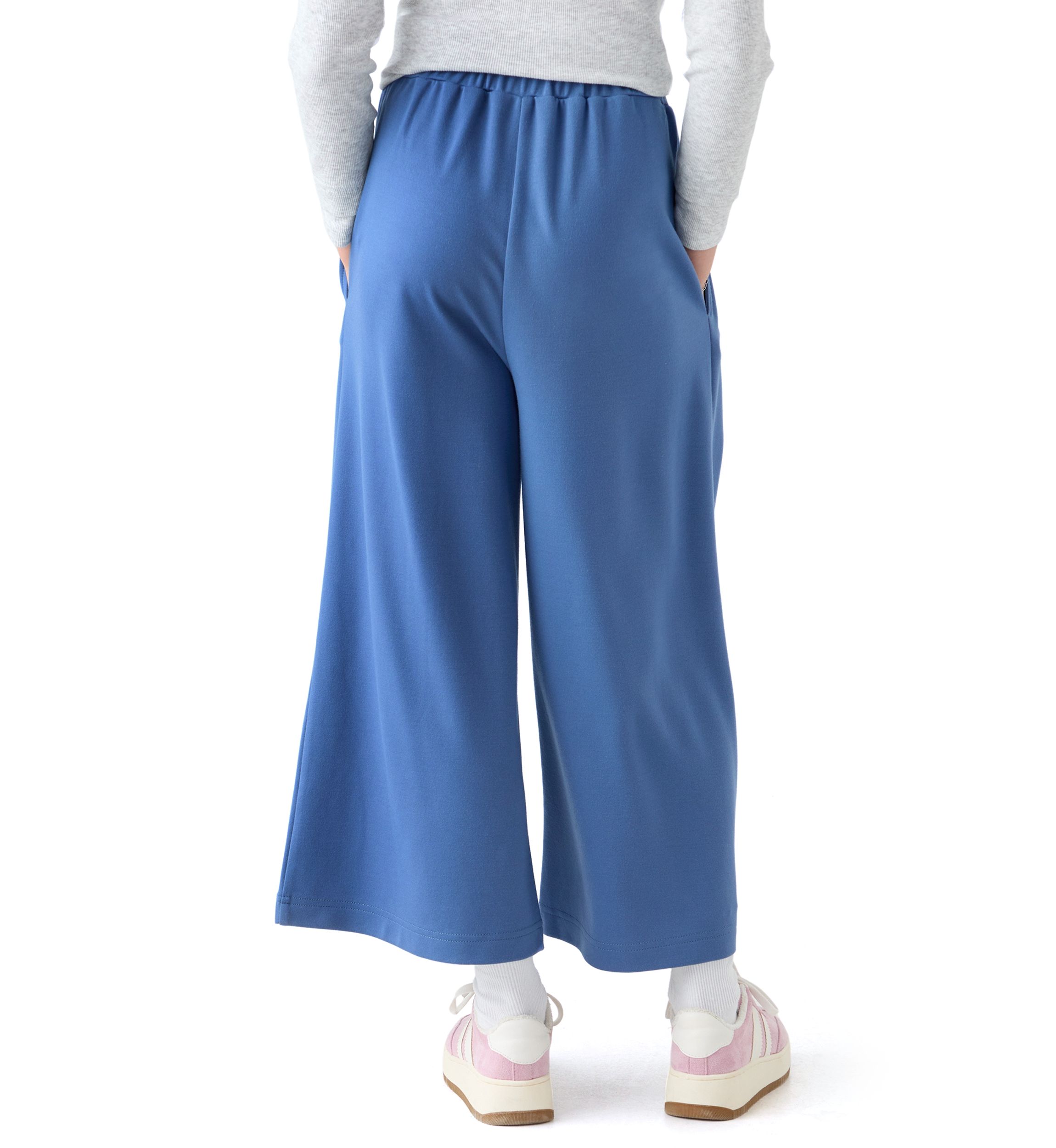 Girls 7-16 Wide-Leg Ponte Pants