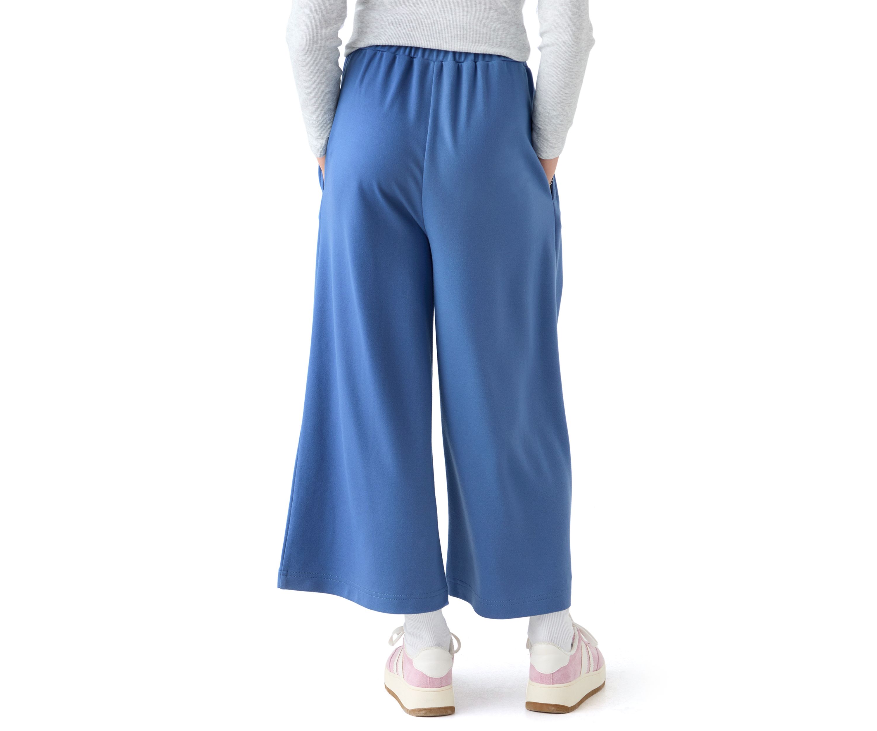 Girls 7-16 Wide-Leg Ponte Pants