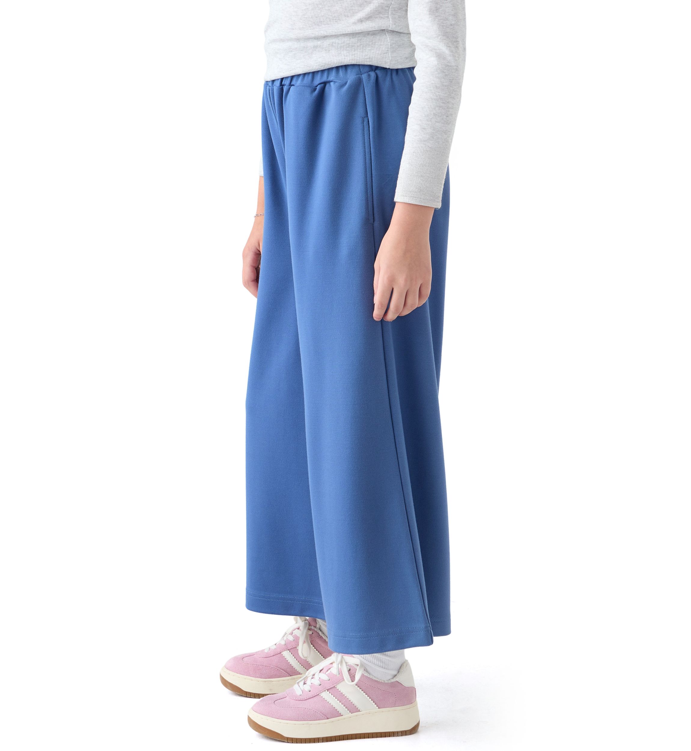 Girls 7-16 Wide-Leg Ponte Pants