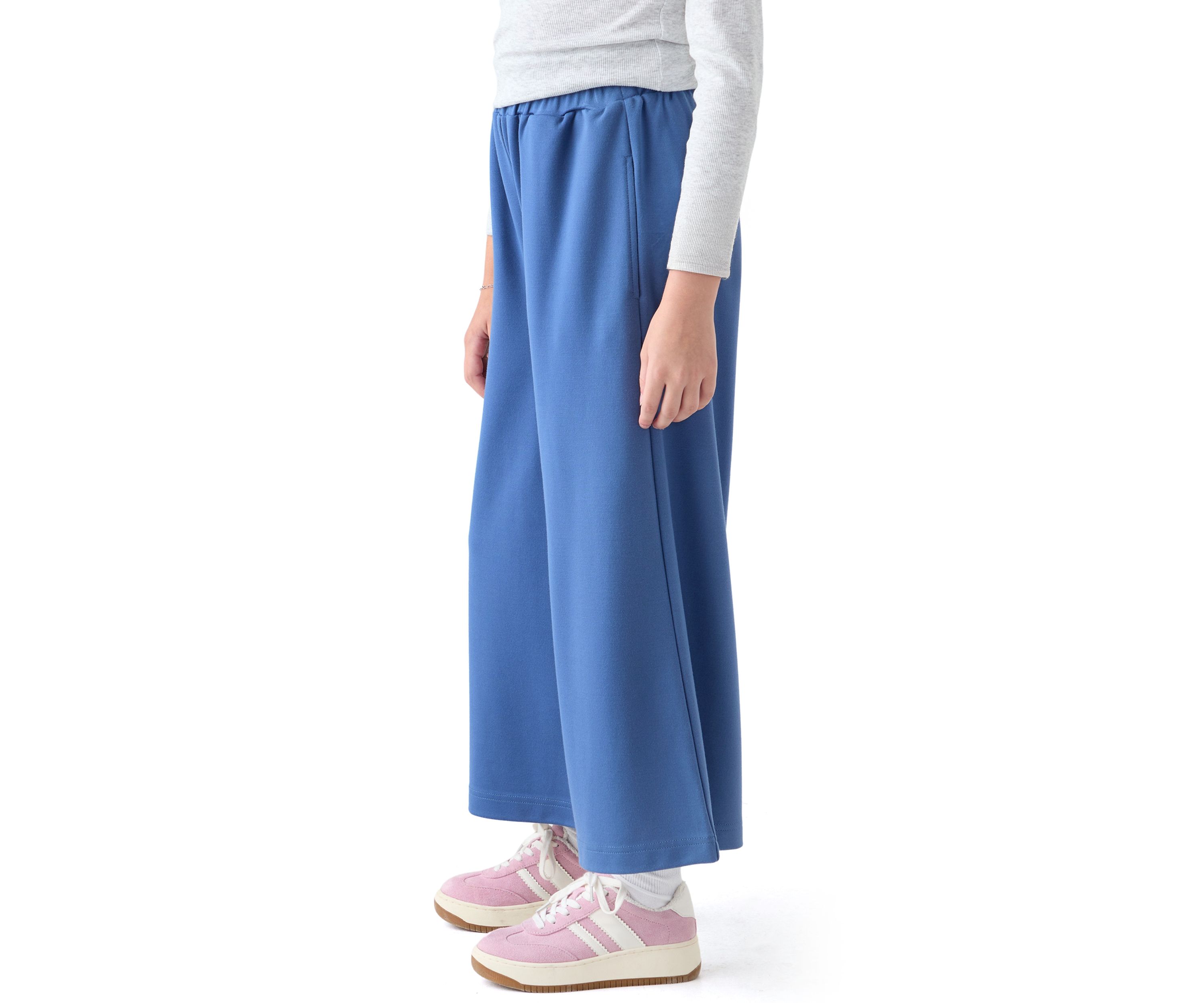 Girls 7-16 Wide-Leg Ponte Pants