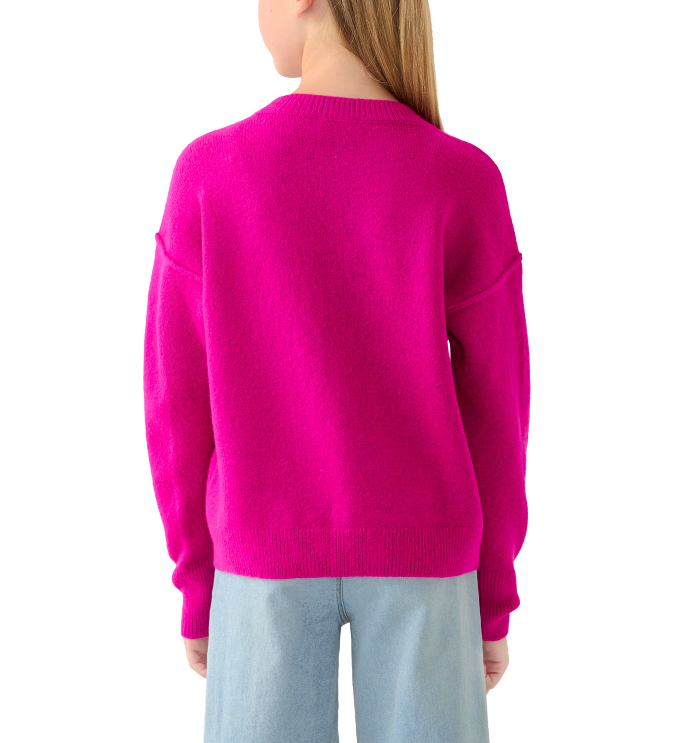 Girls 7-16 Sequin Bow Sweater