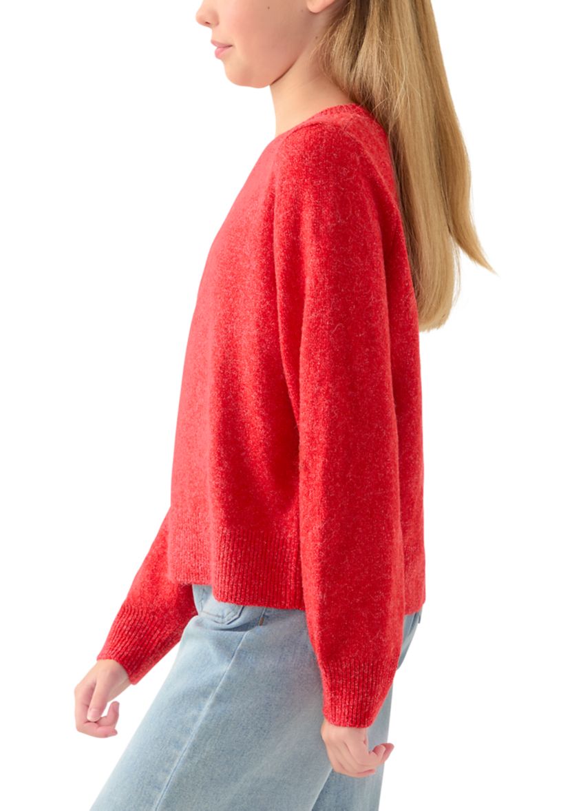 Girls 7-16 Pearl Crew Sweater 