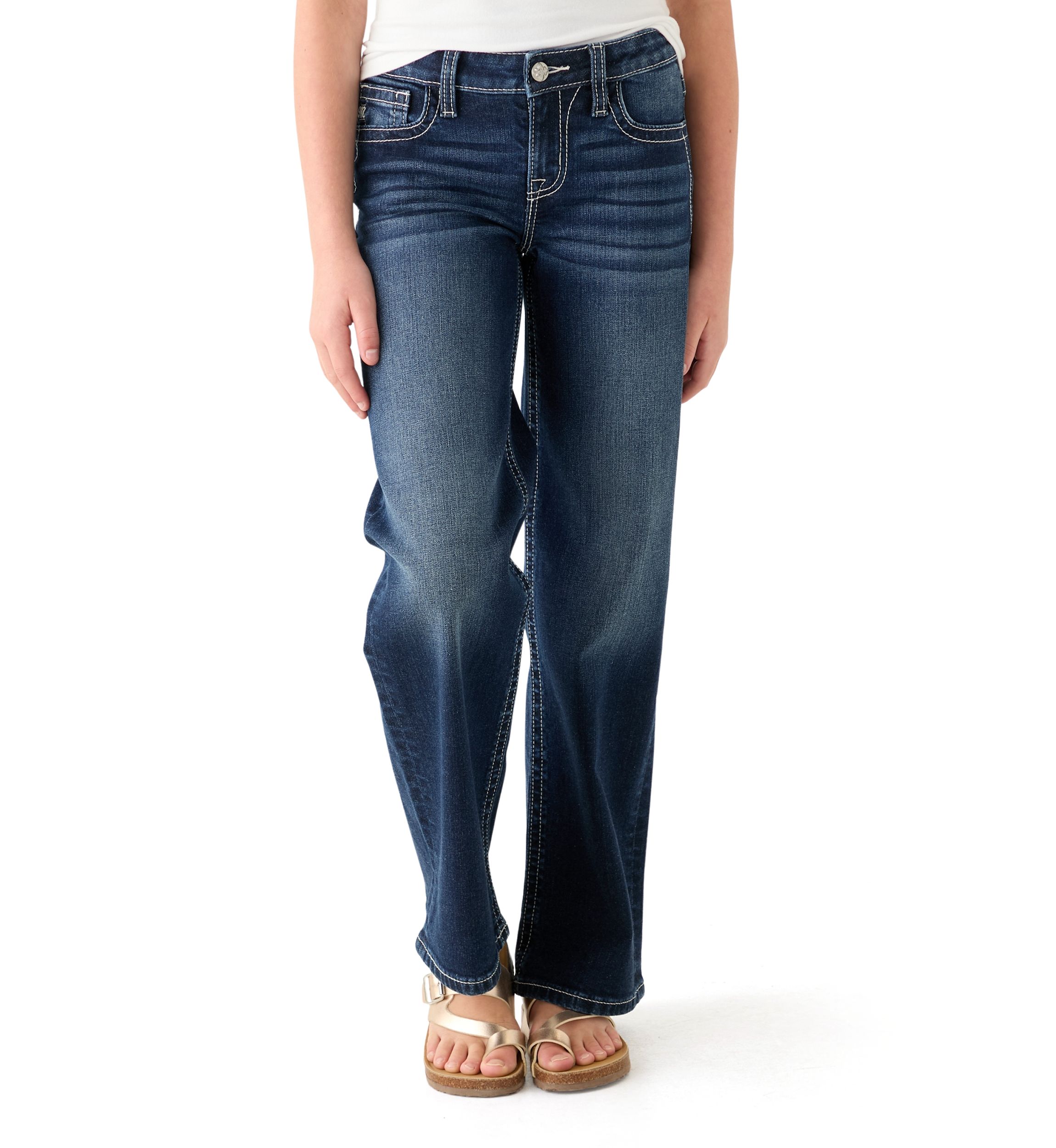 Girls 7-16 Wings Bootcut Jeans