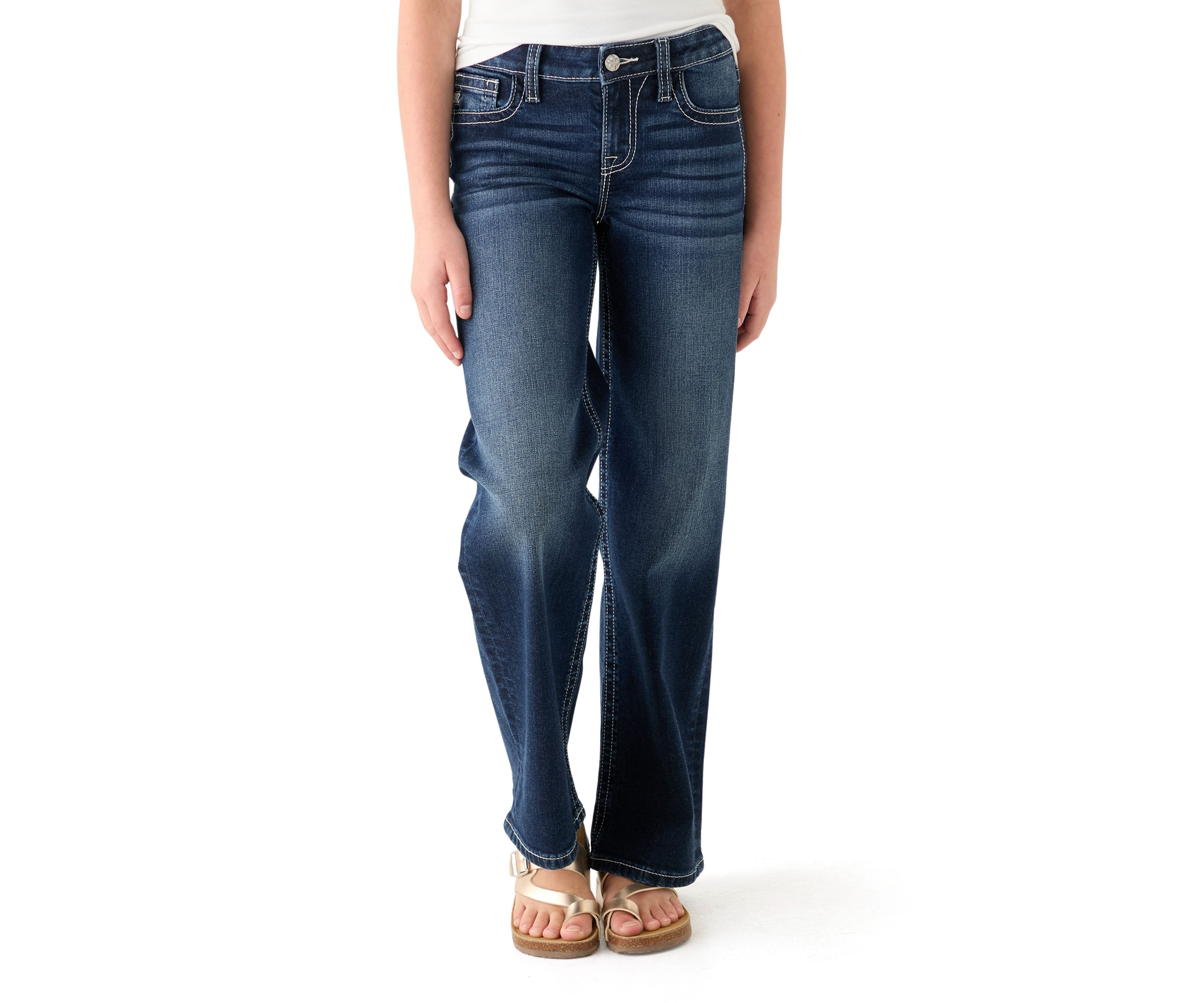 Girls 7-16 Wings Bootcut Jeans