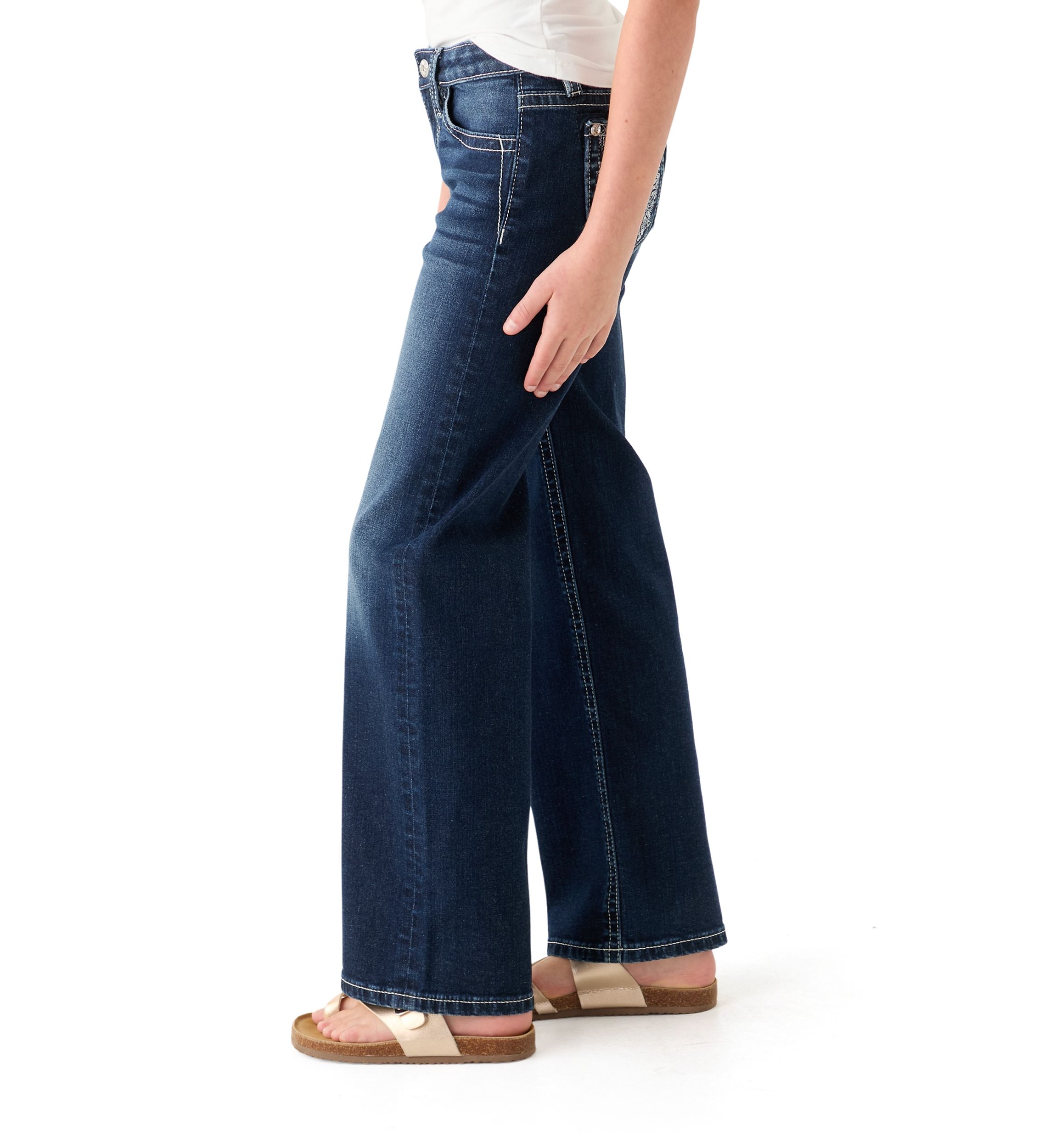 Girls 7-16 Wings Bootcut Jeans