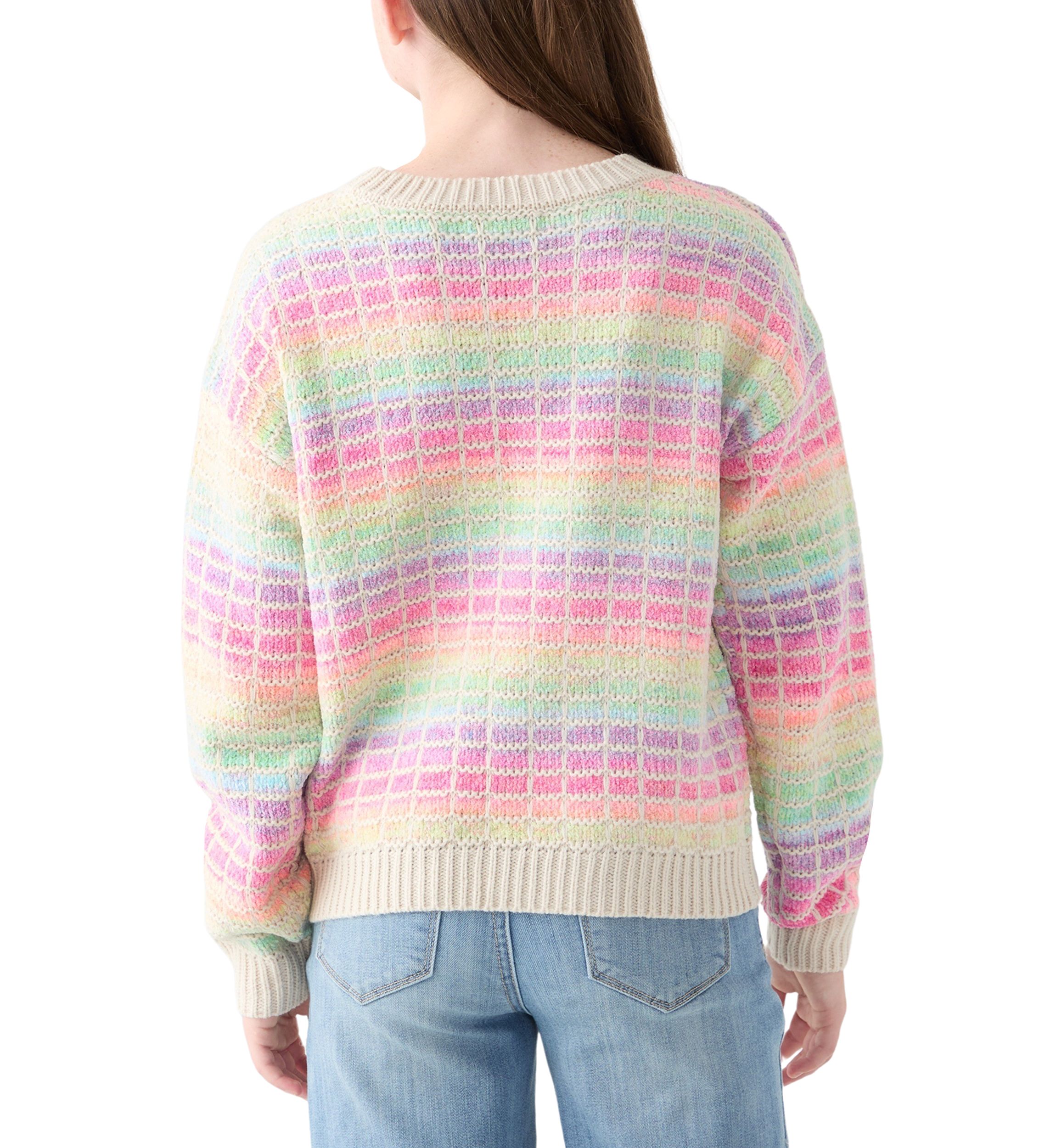 Girls 7-16 Ombré Stripe Sweater
