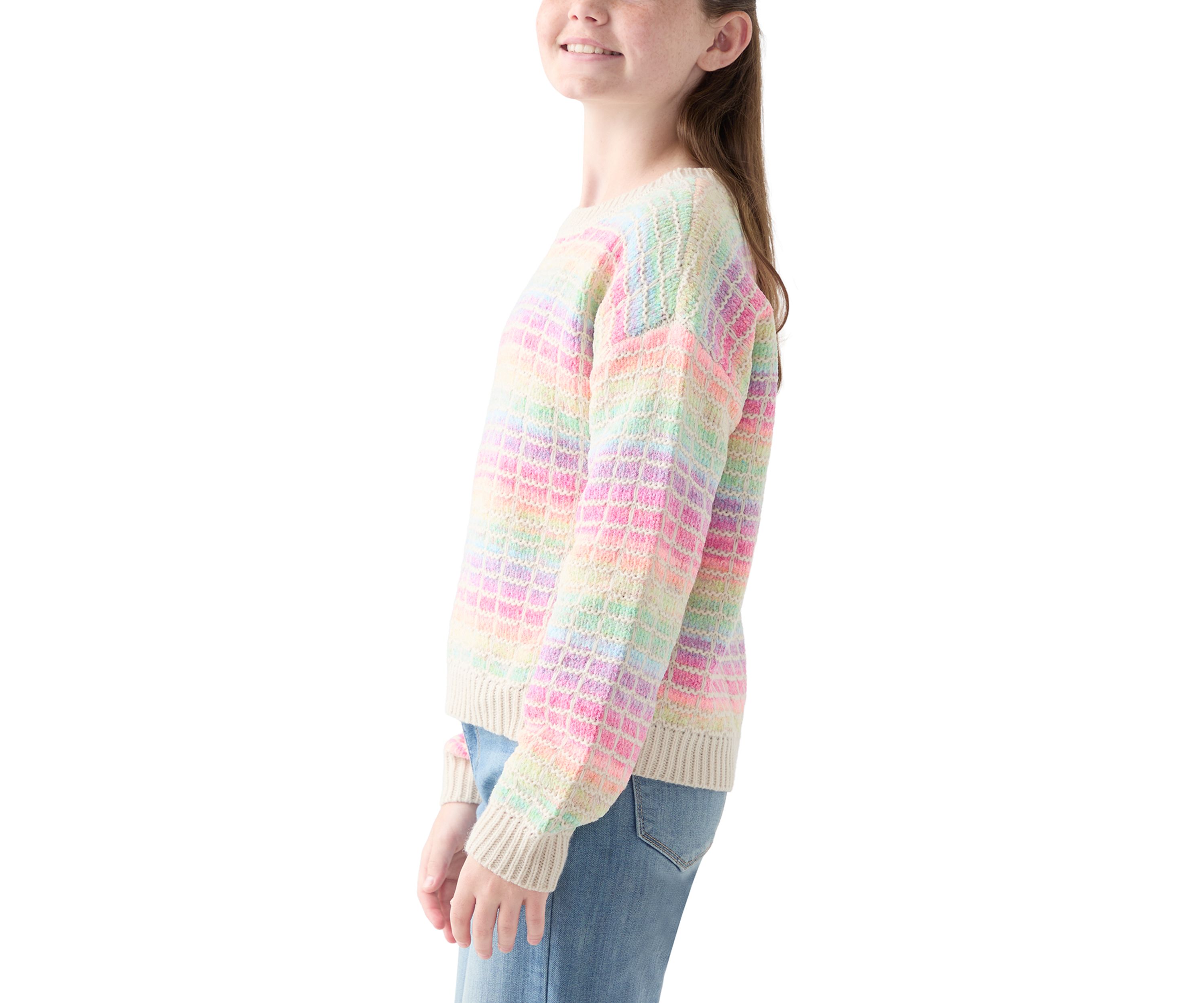 Girls 7-16 Ombré Stripe Sweater