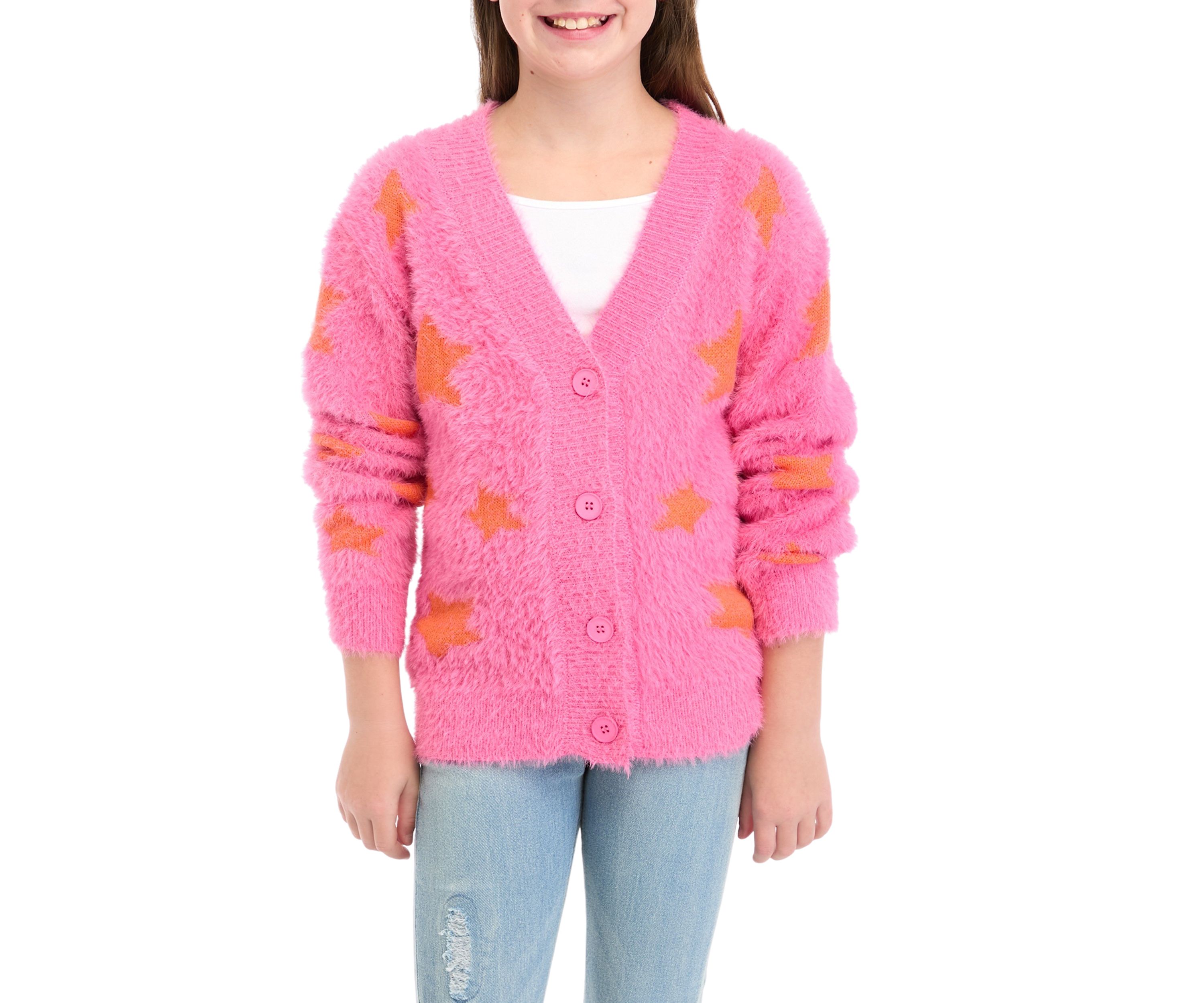 Girls 7-16 Winter Cardigan