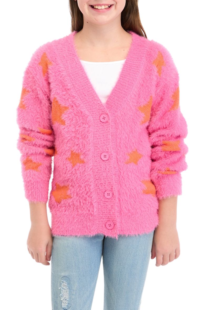 Girls 7-16 Winter Cardigan
