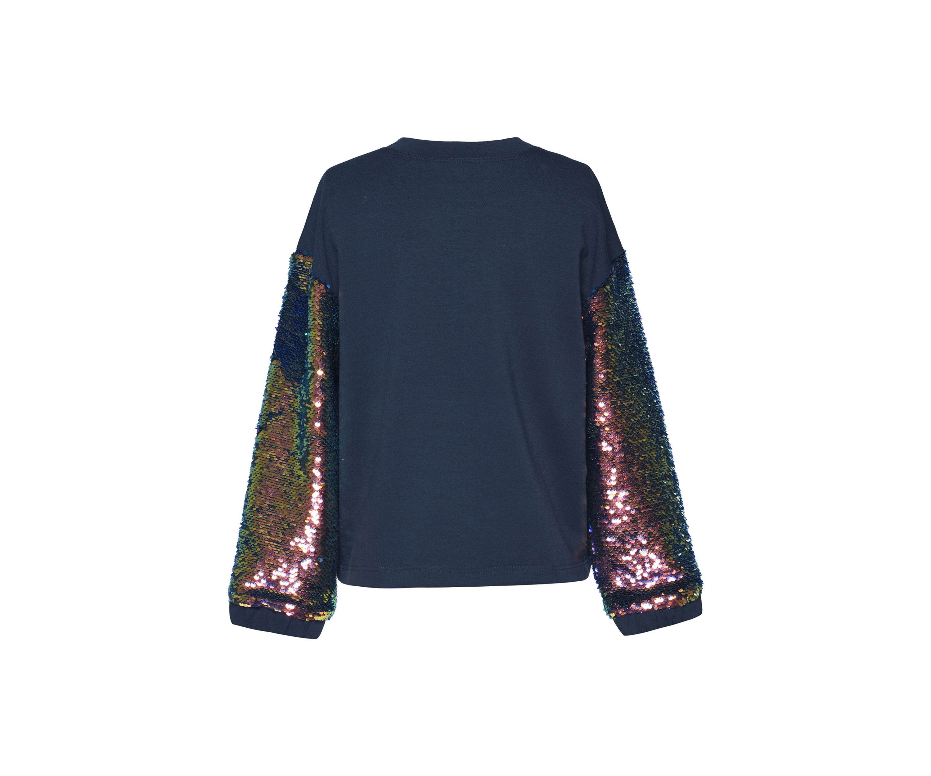 Girls 7-16 Sequin Sleeve Sweatshirt 