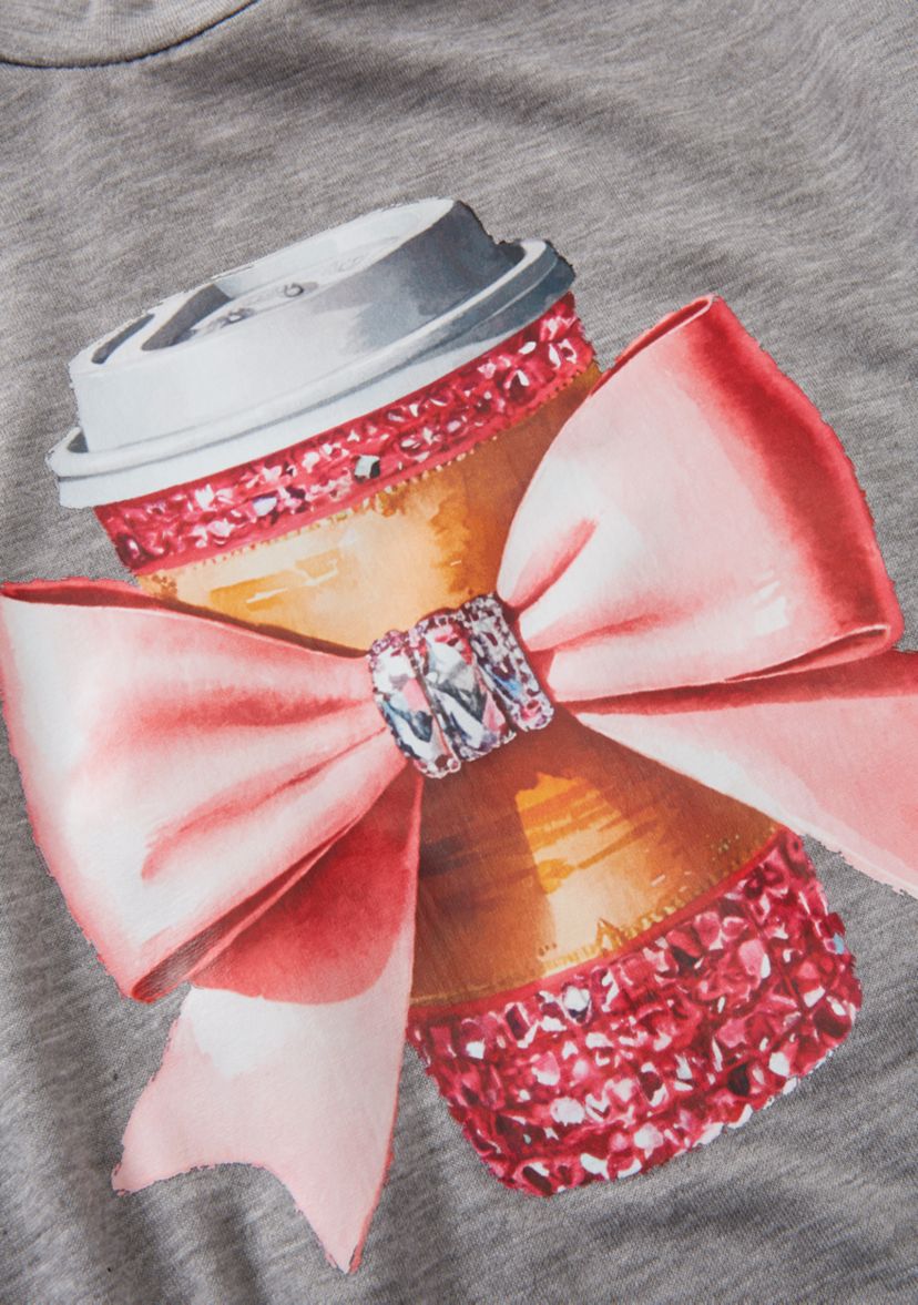 Girls 7-16 Glam Coffee Graphic T-Shirt 