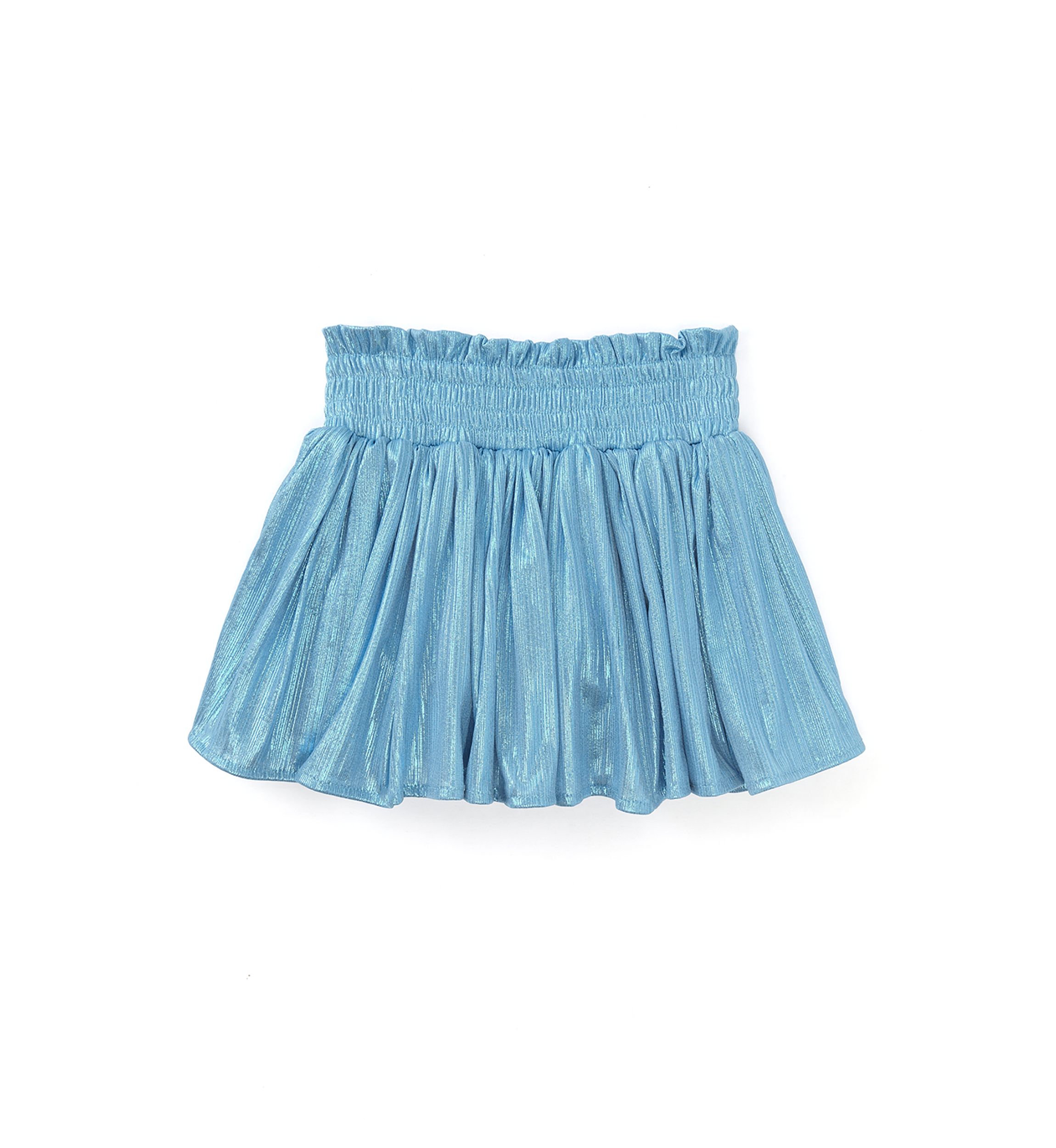 Girls 7-16 Plisse Shine Skort
