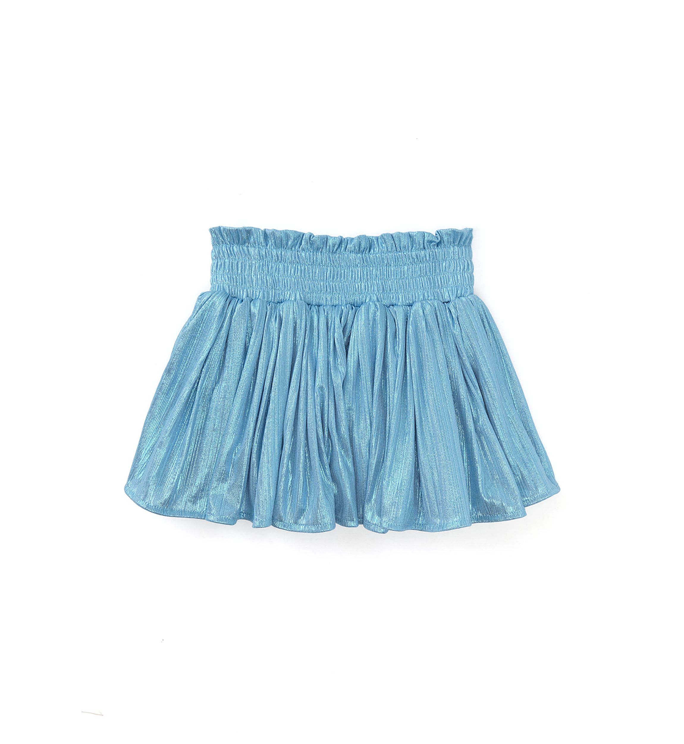 Girls 7-16 Plisse Shine Skort