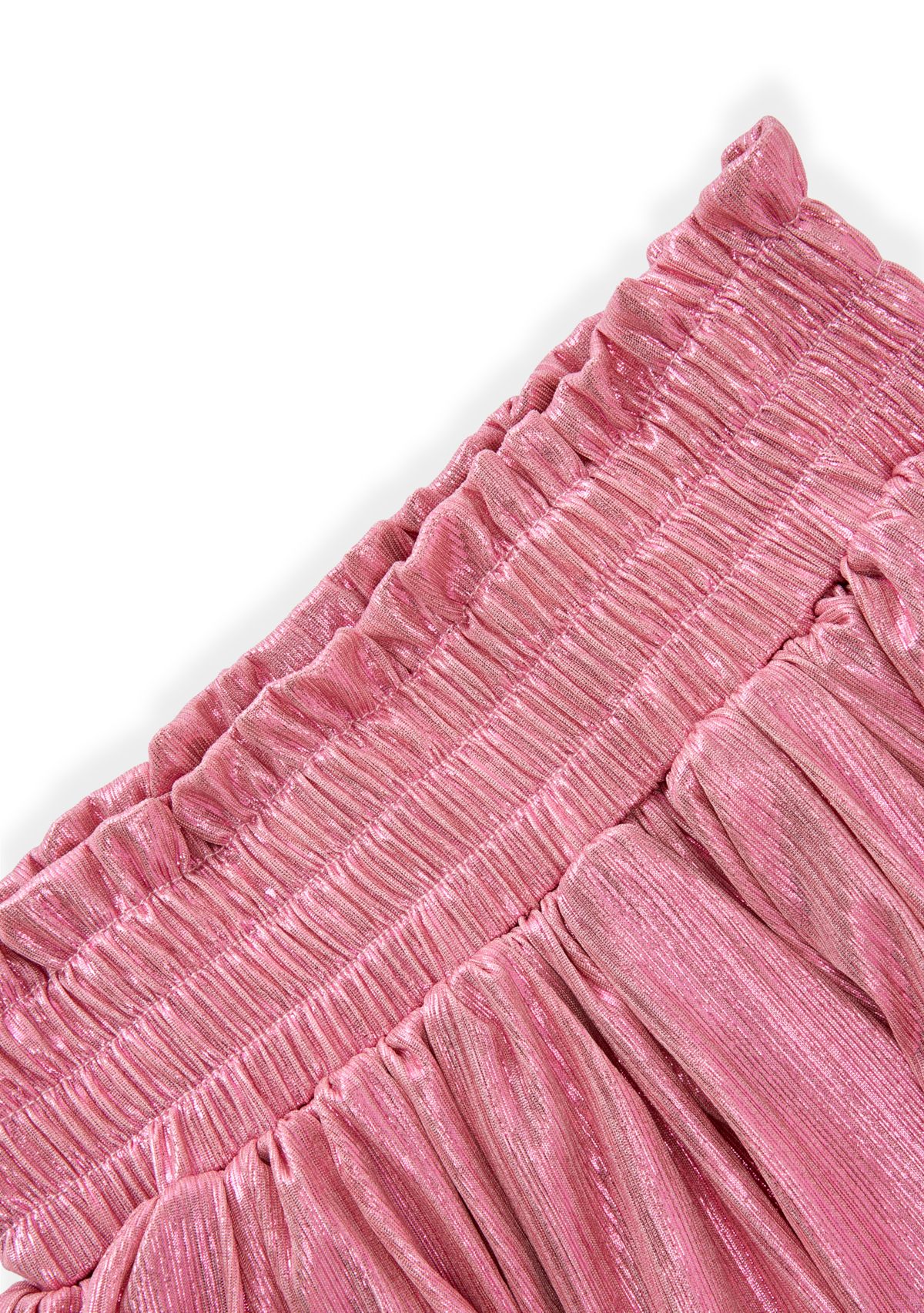 Girls 7-16 Plissé Shine Skort 