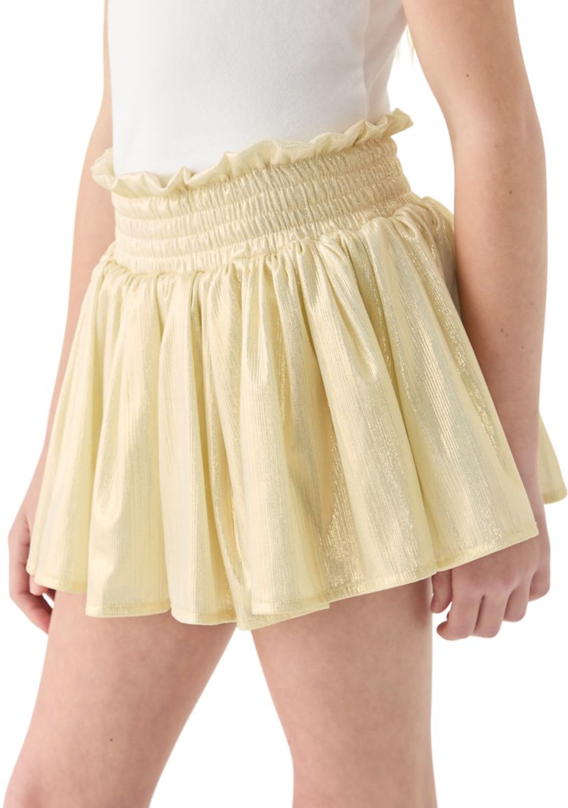 Girls 7-16 Plisse Shine Skort 