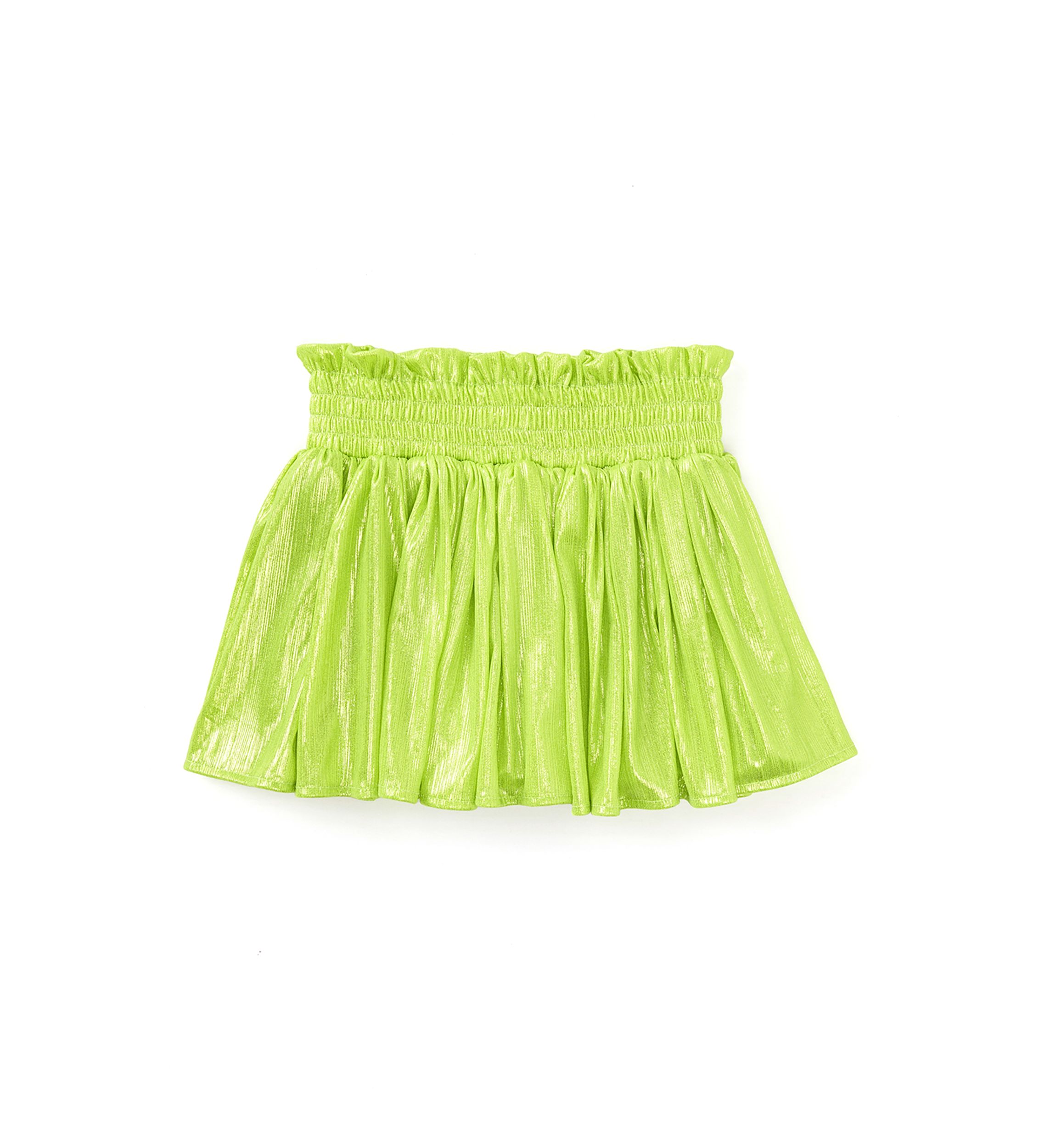 Girls 7-16 Plisse Shine Skort