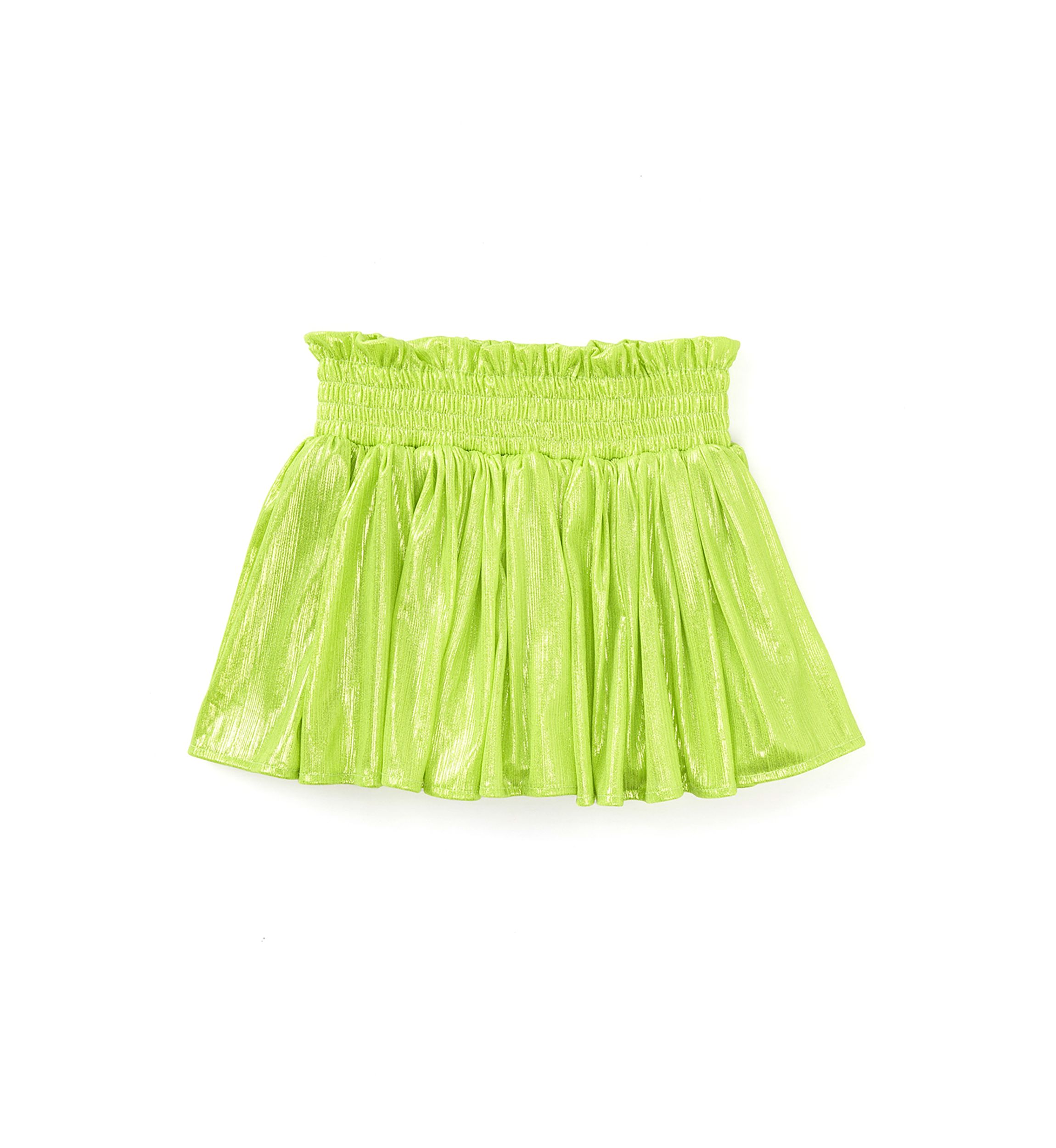 Girls 7-16 Plisse Shine Skort