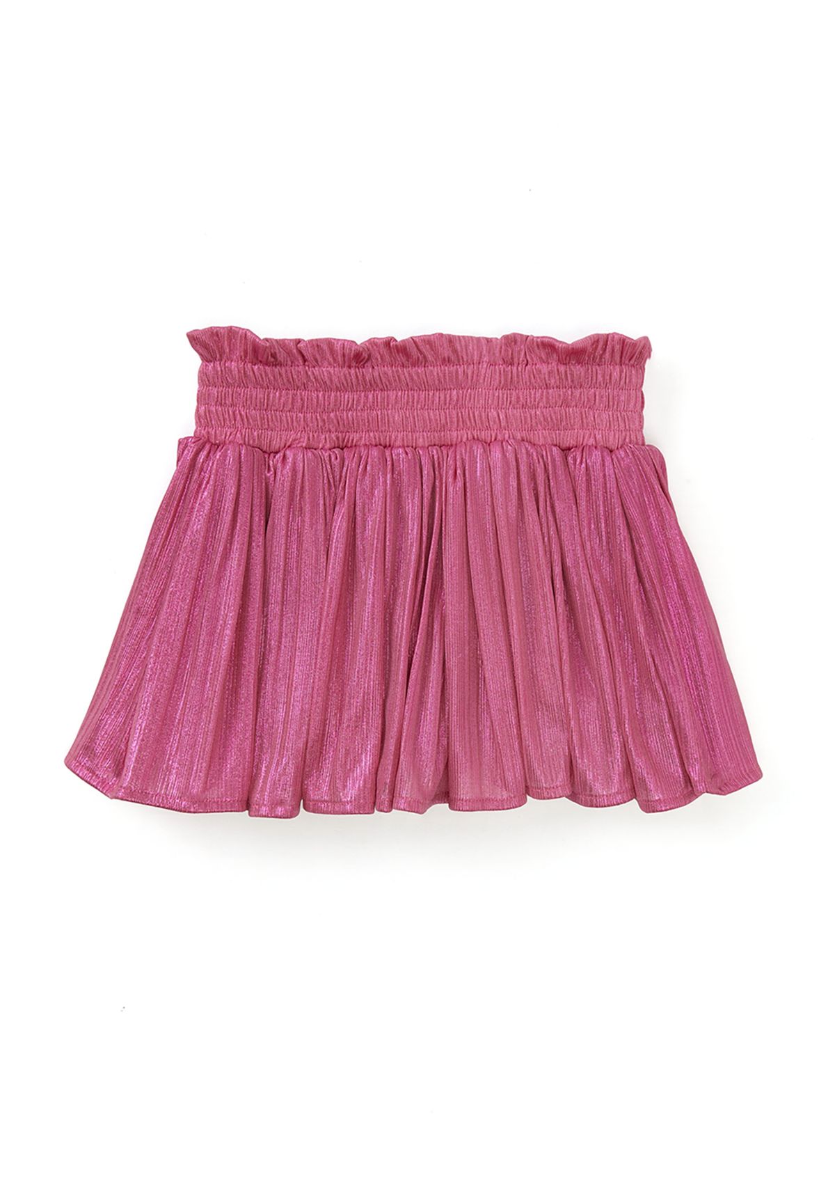 Girls 7-16 Plisse Shine Skirt 