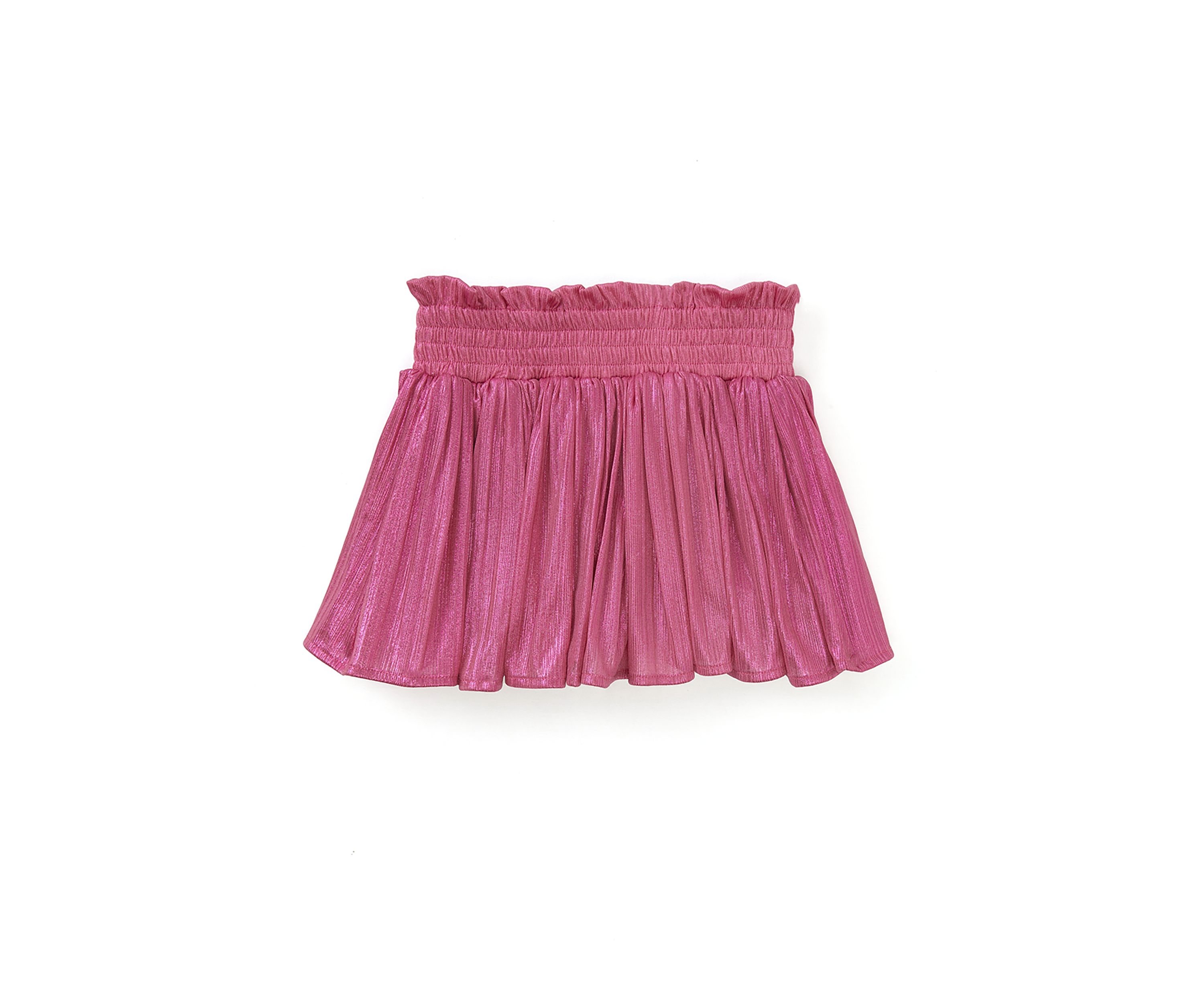 Girls 7-16 Plisse Shine Skirt 