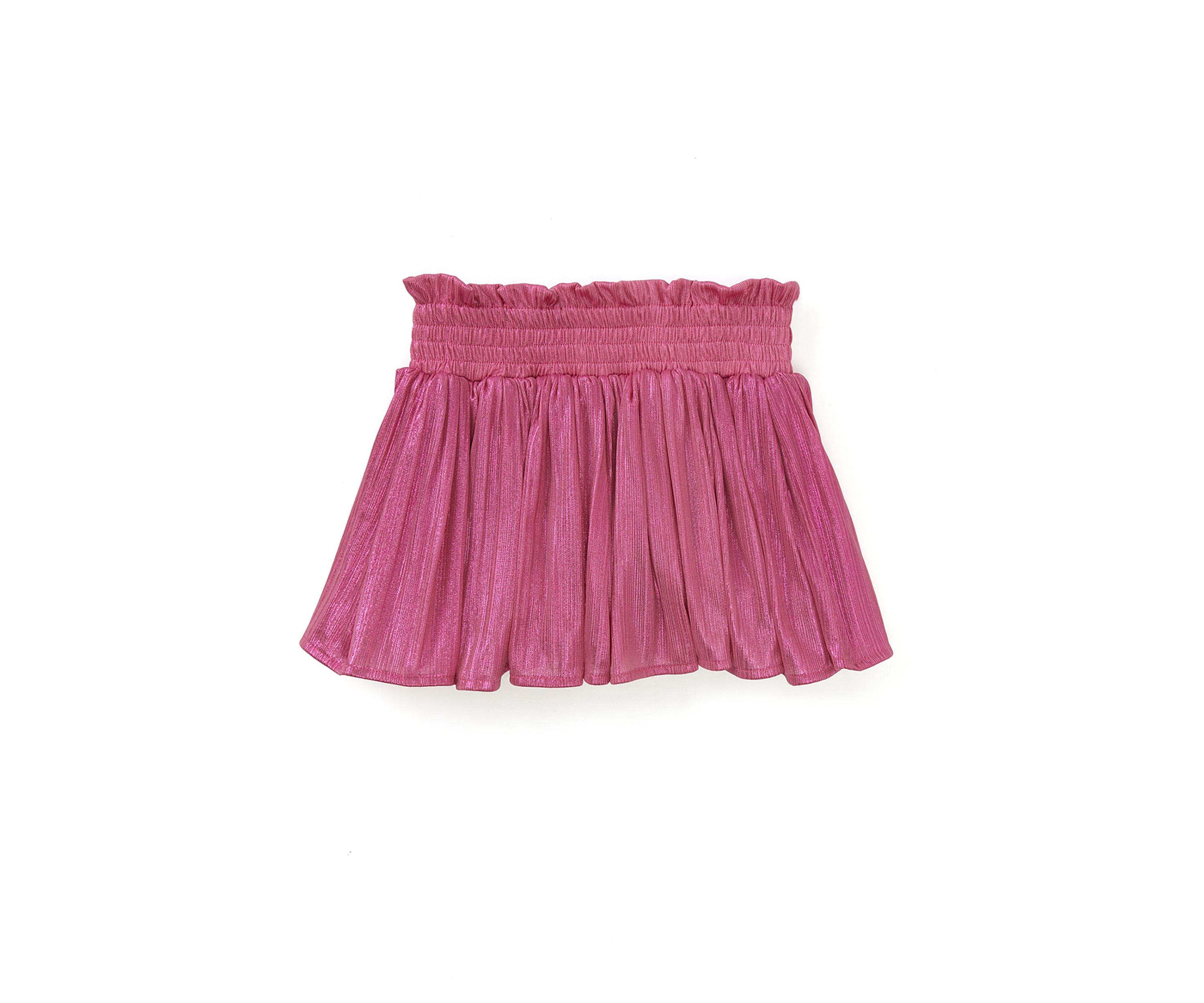 Girls 7-16 Plisse Shine Skirt 
