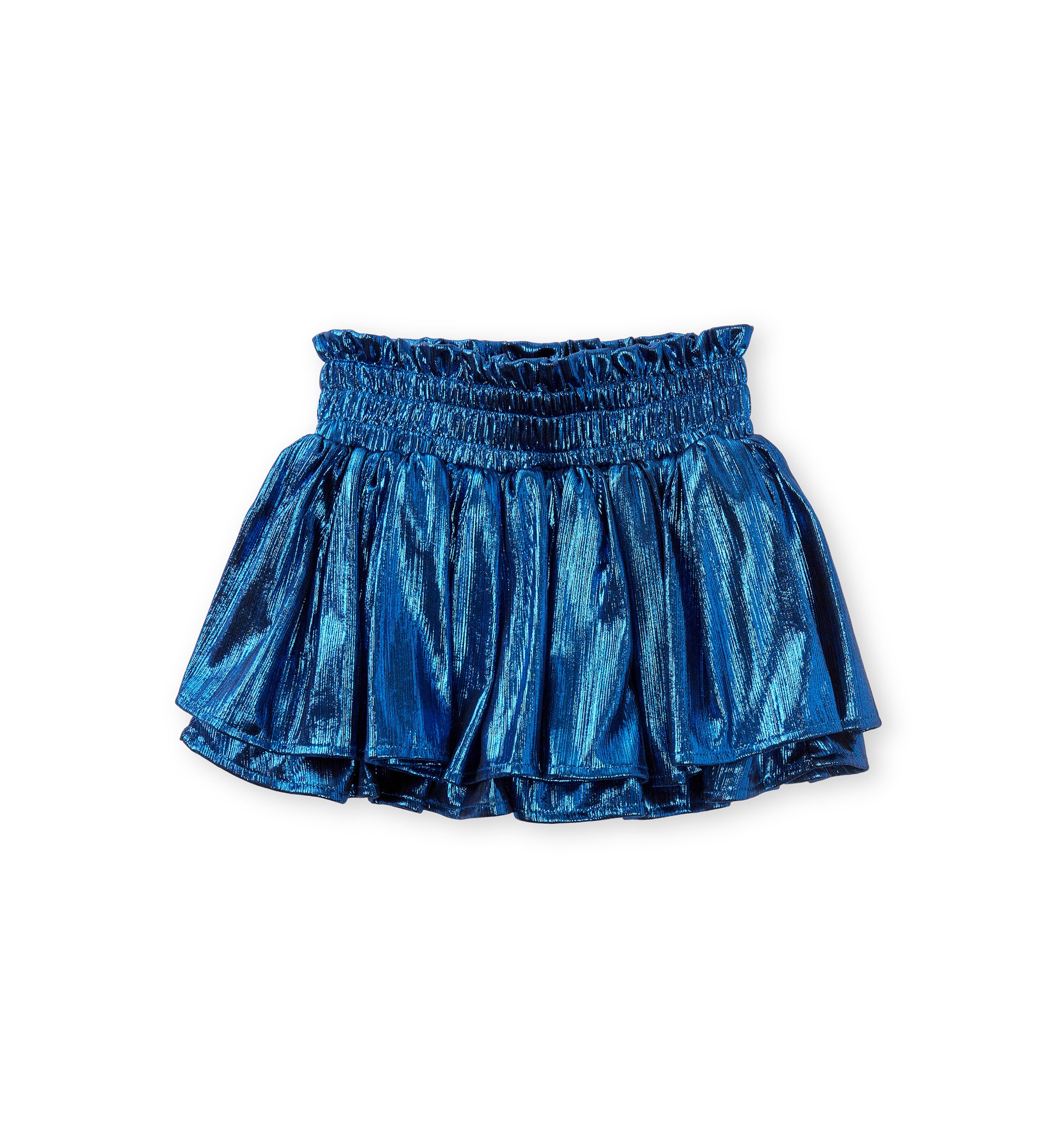 Girls 7-16 Shine Plissé Skort